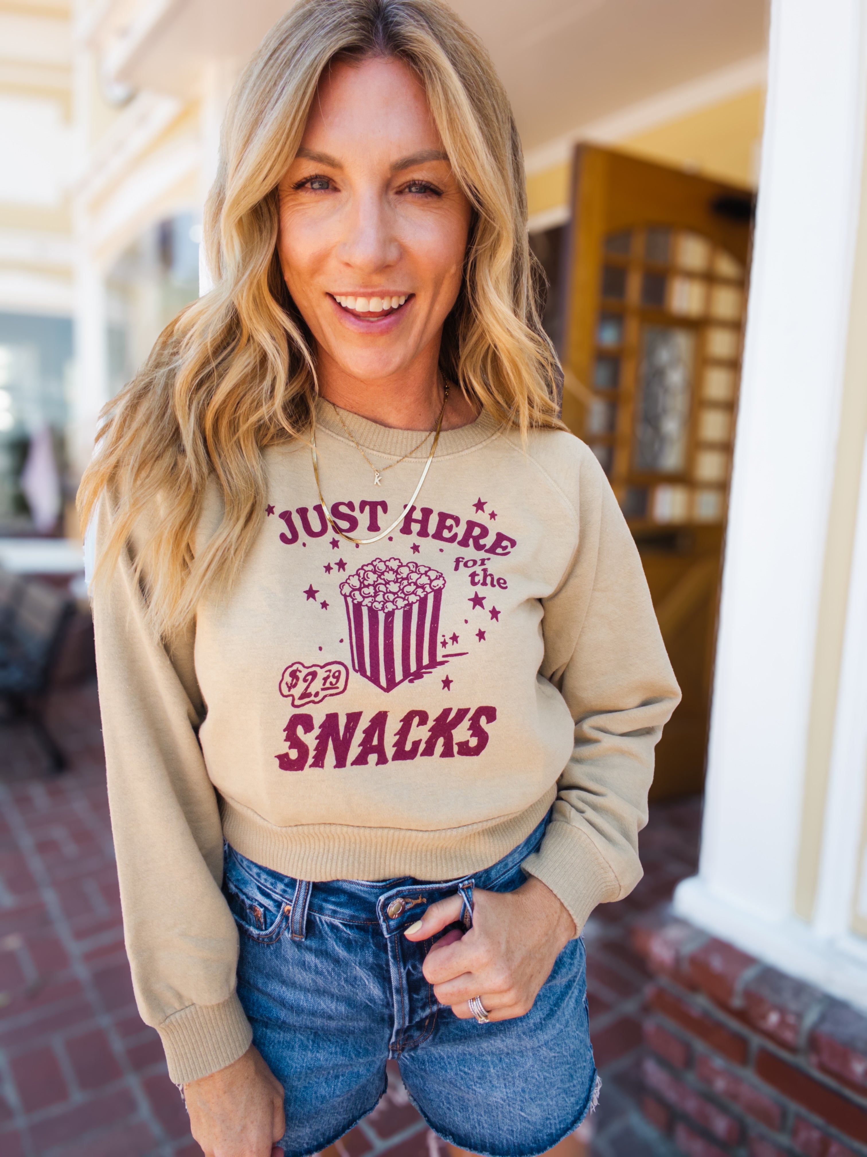 Project Social T Snacks Sweatshirt