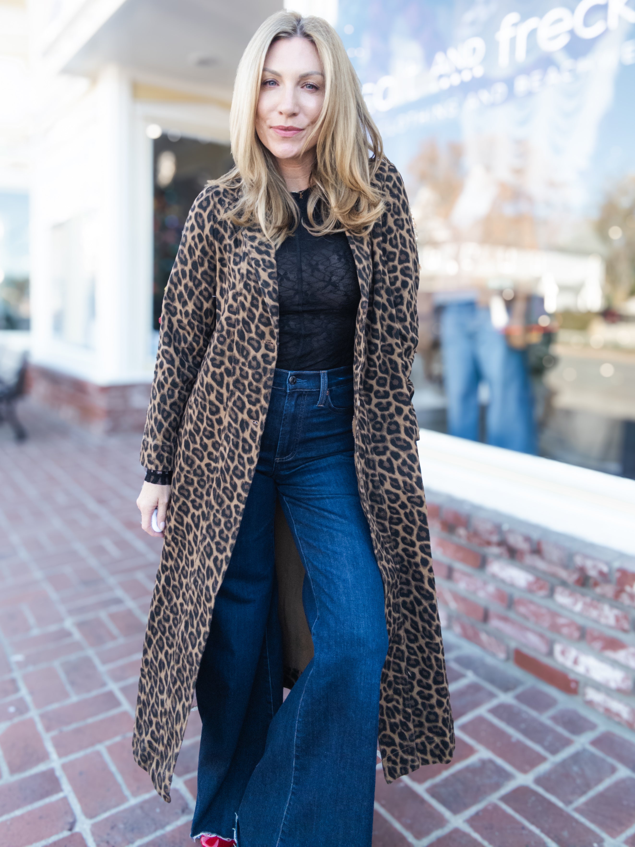 After Hours Leopard Coat