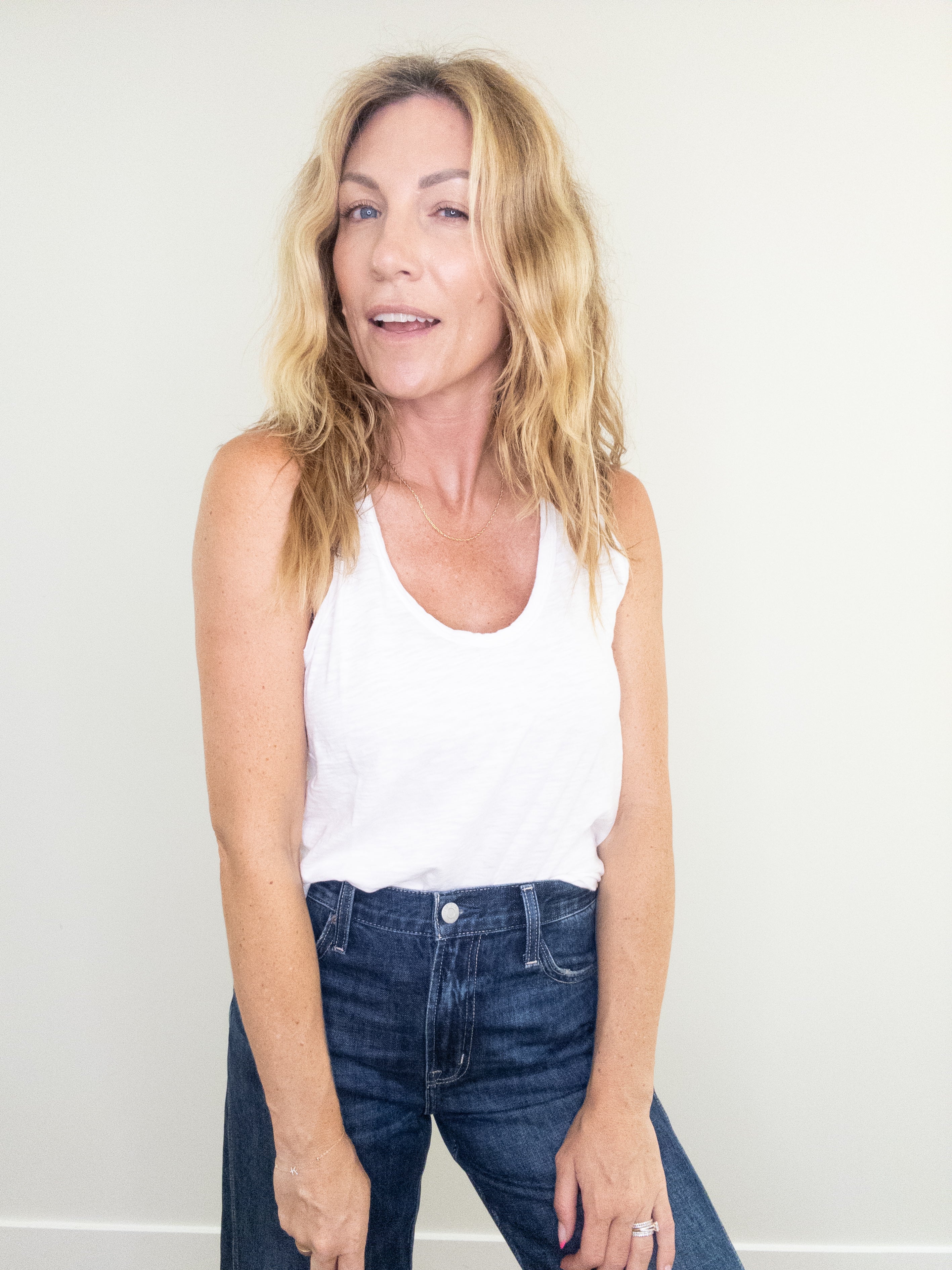 Project Social T Naz Scoop Neck Slub Tank