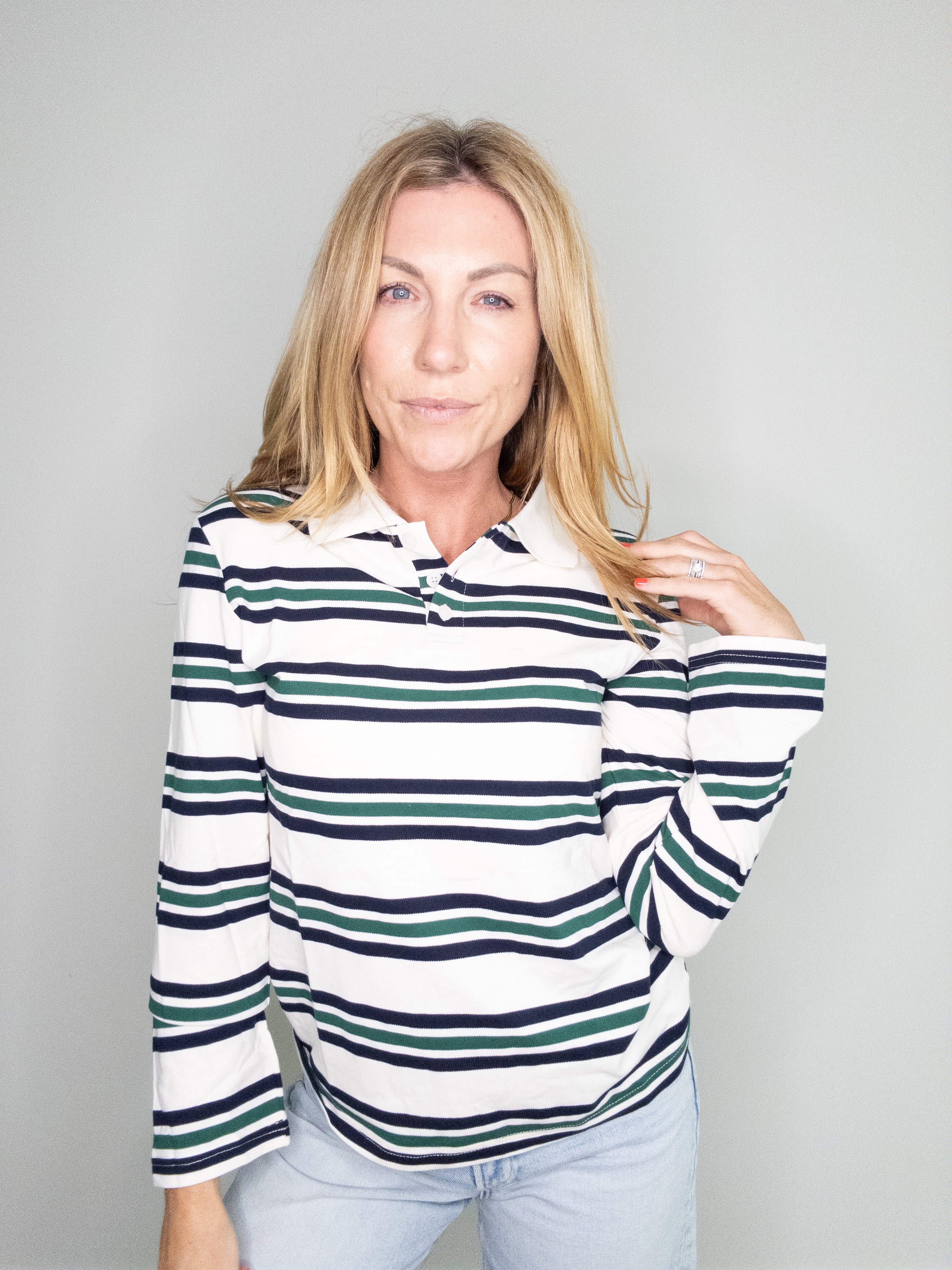 Newport Stripe Polo