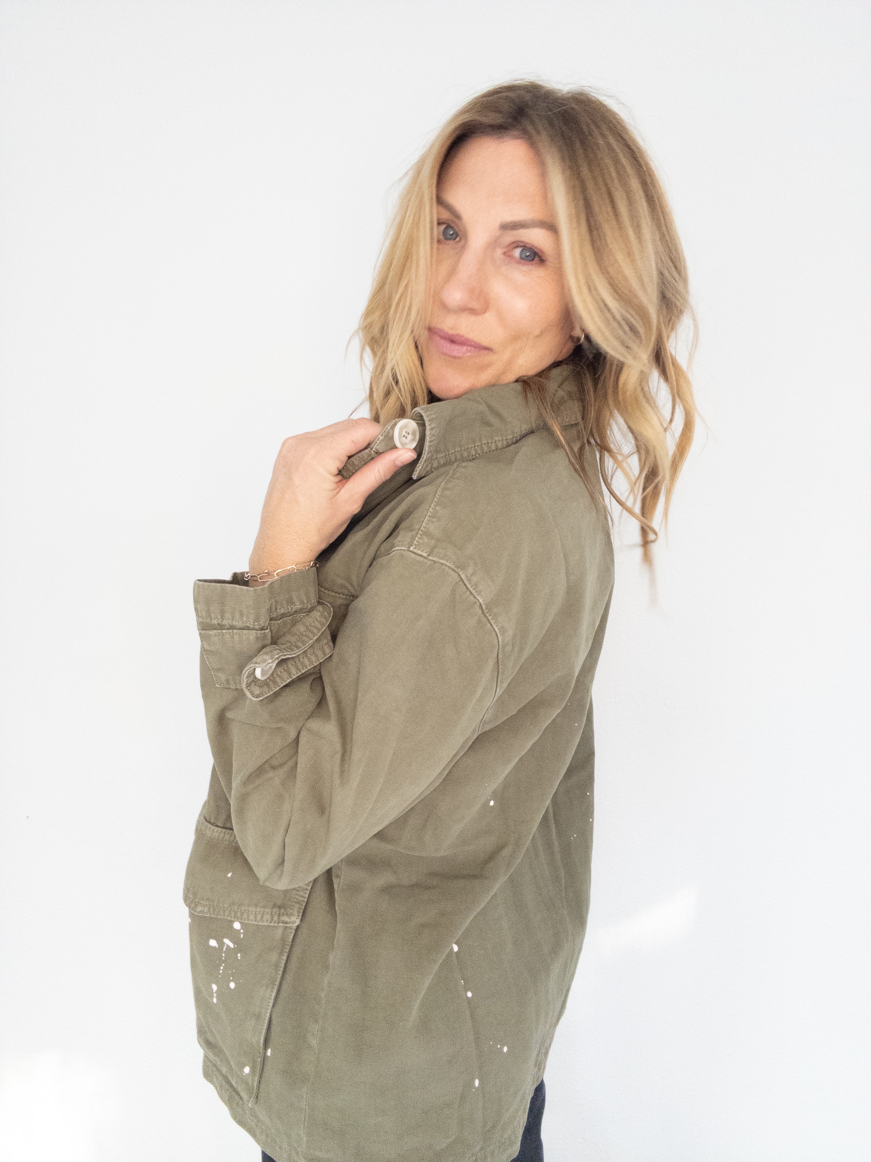 On The Spot Distressed Jacket