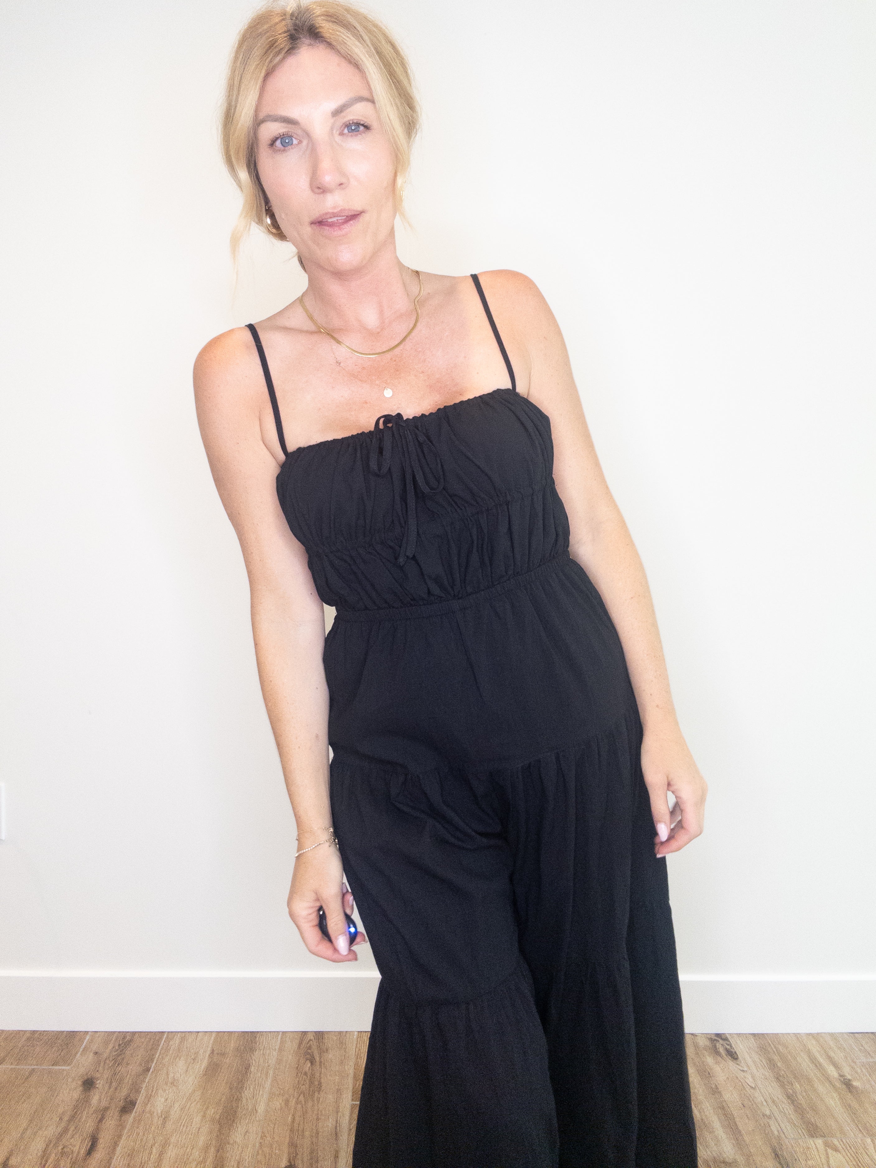 Ramona Gauzy Backless Jumpsuit