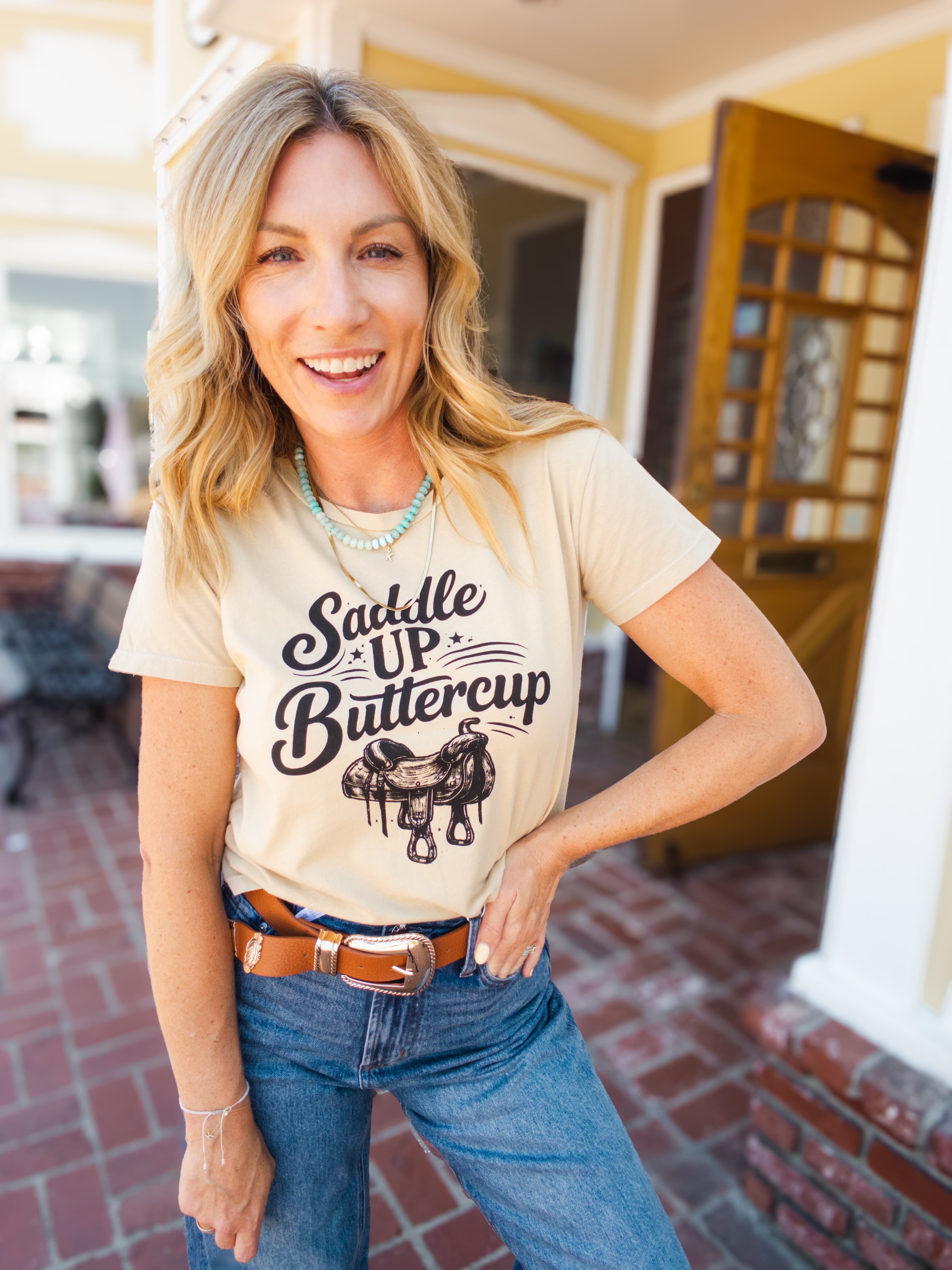 Project Social T Saddle Up Tee