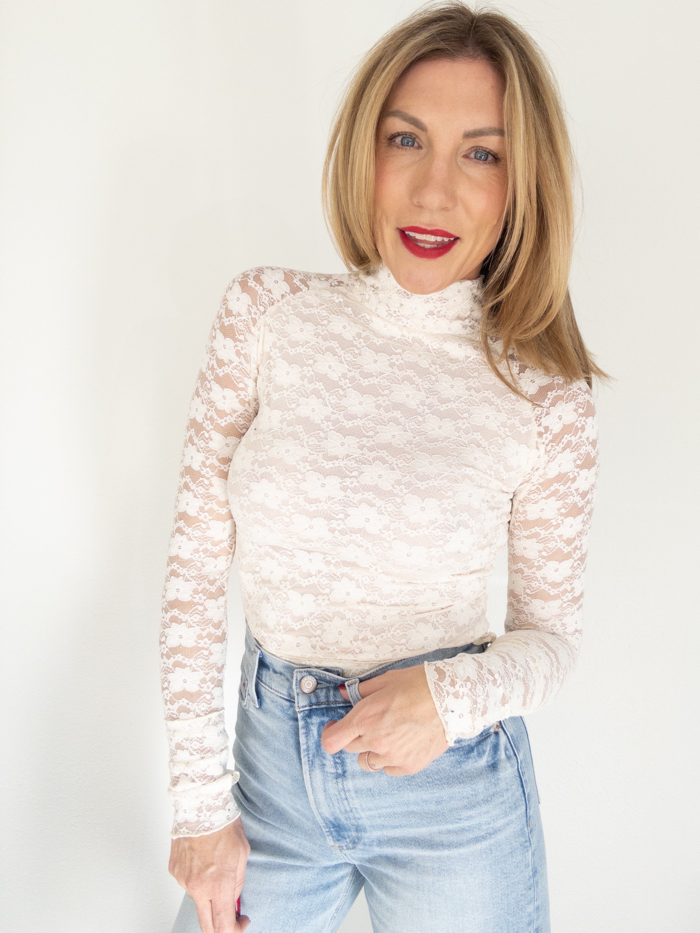 Sweet Symphony Lace Long Sleeve