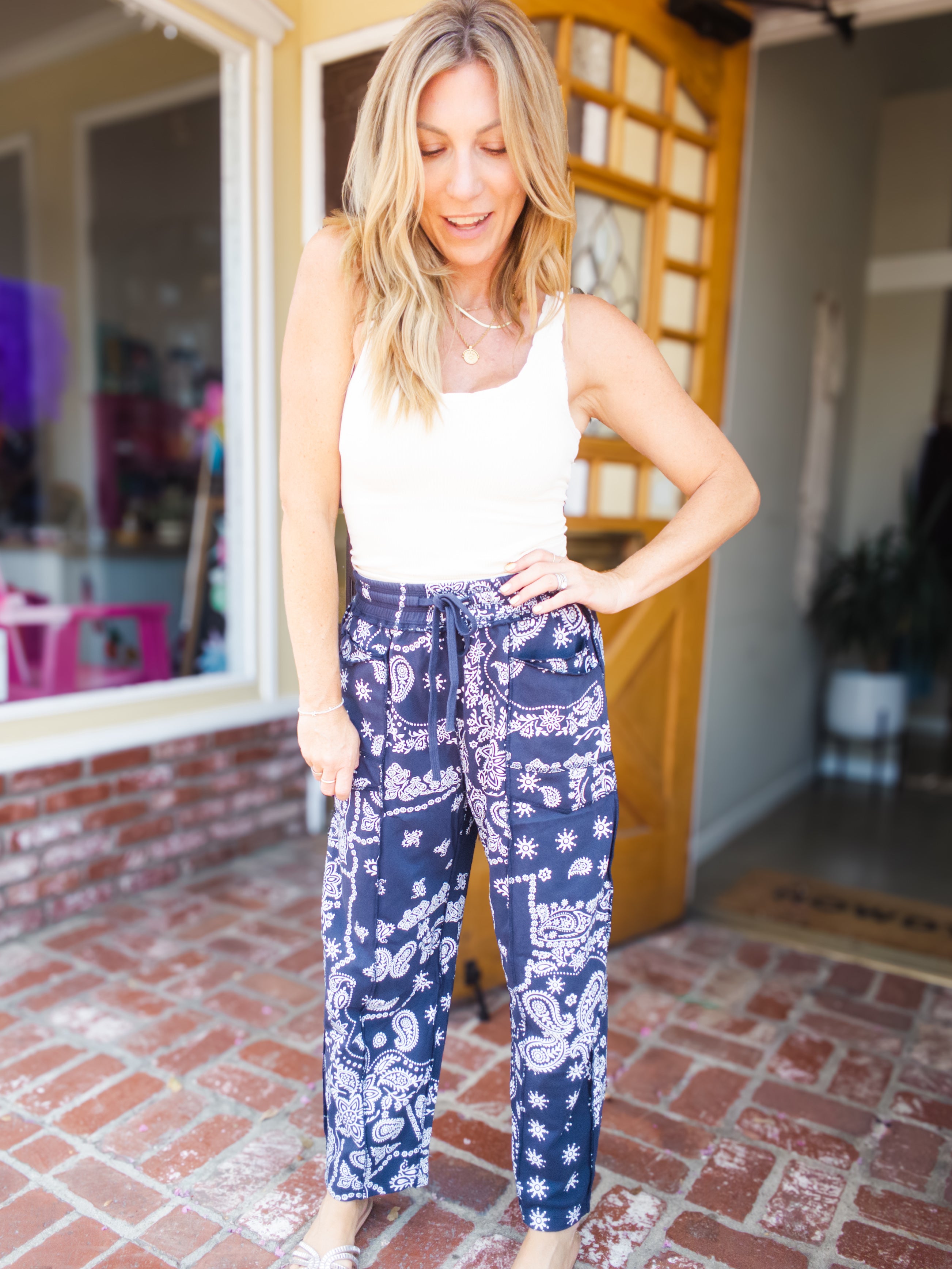 Bandit Knit Barrel Pants