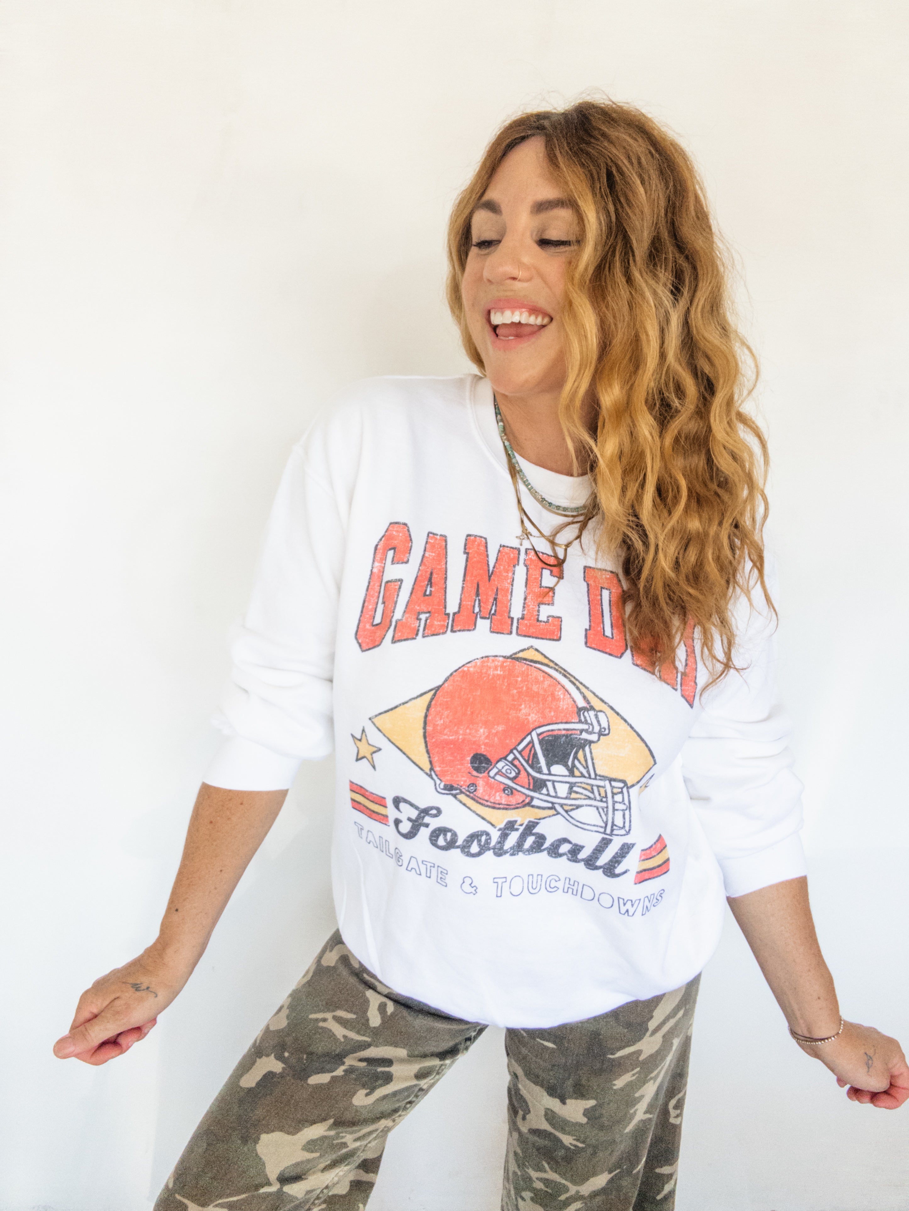 Gameday Football Crewneck