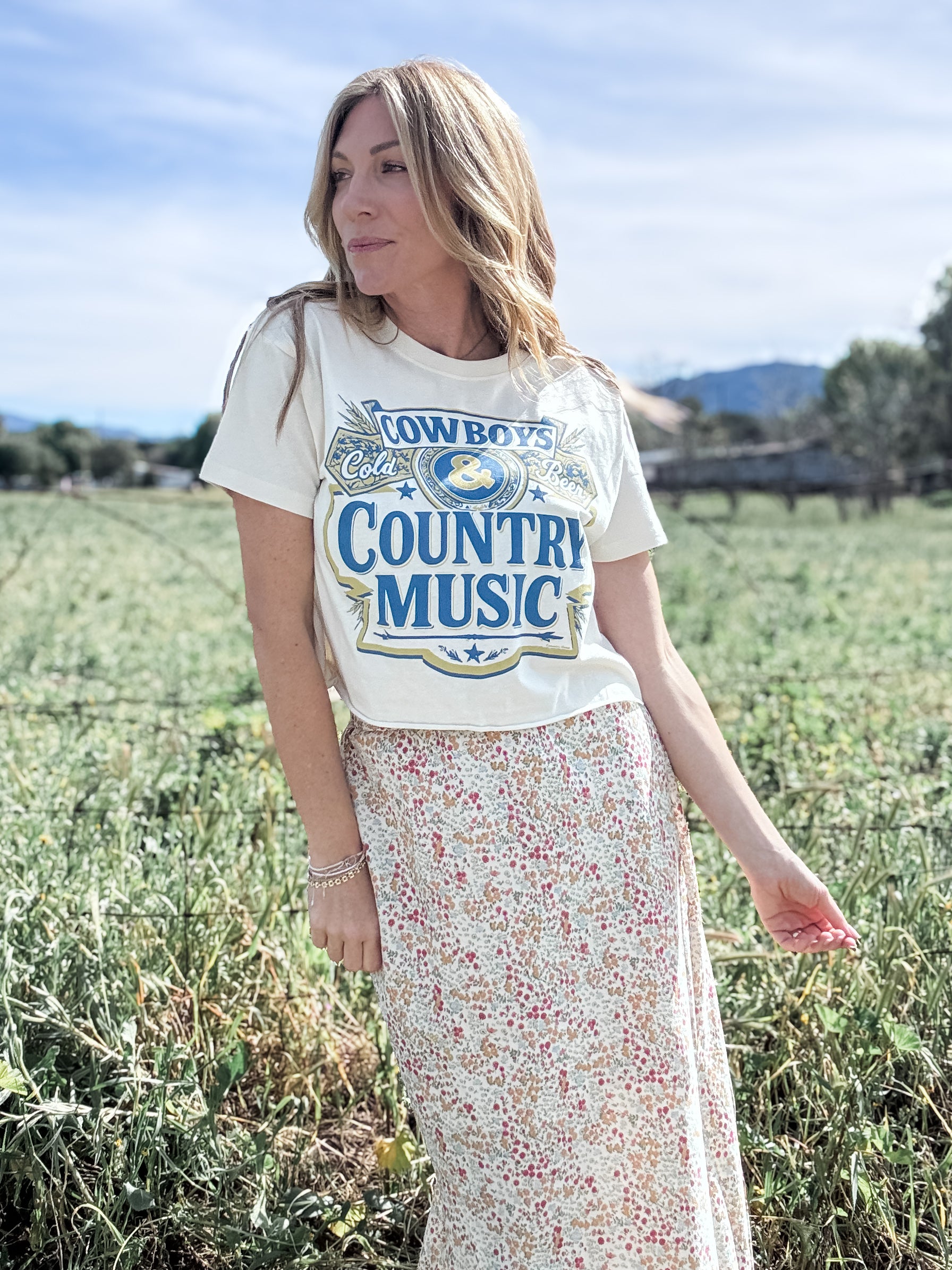 Cowboys & Country Music Tee