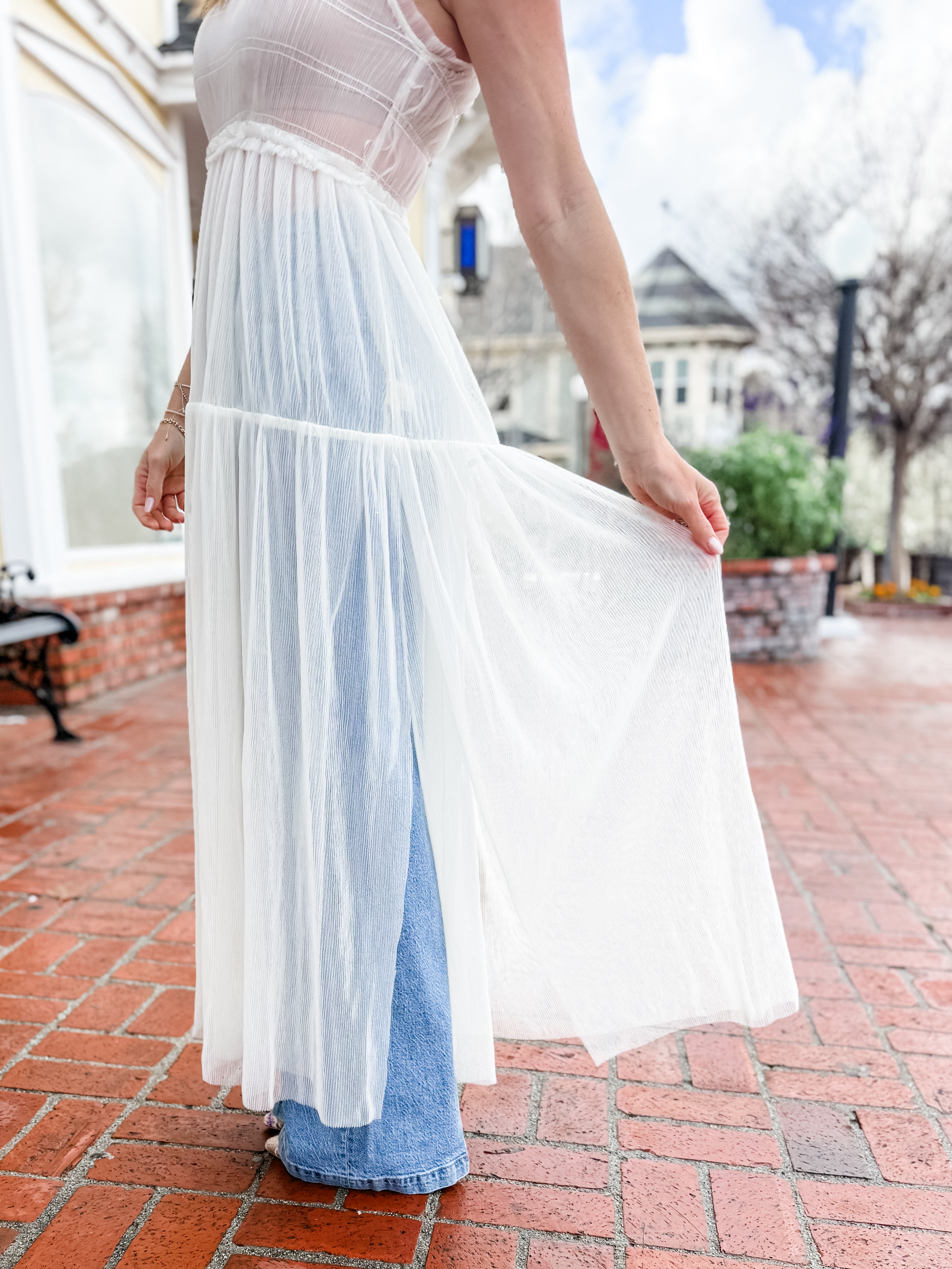 Fairy Garden Tulle Maxi Dress