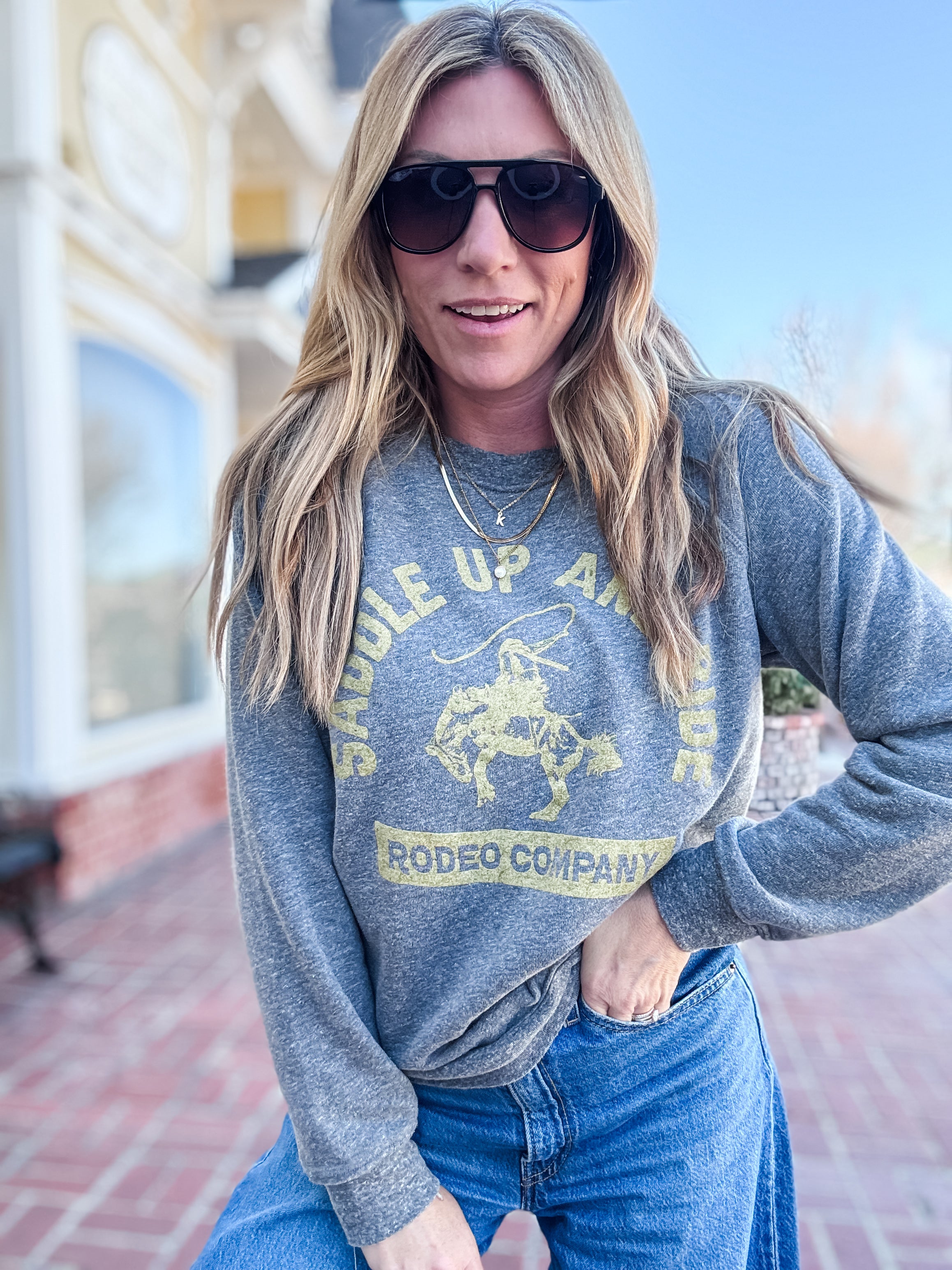 Saddle Up and Ride Sweatshirt