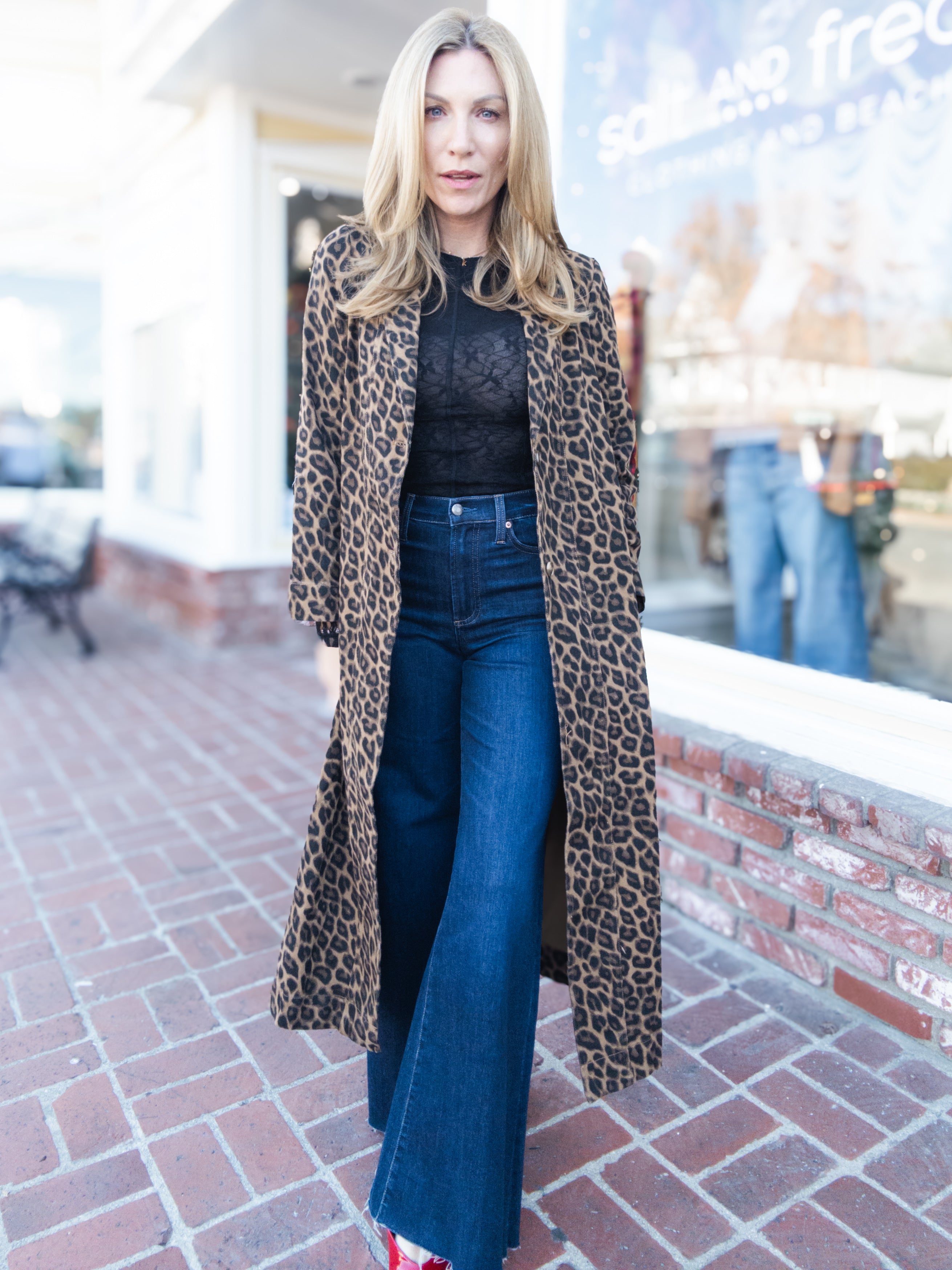 After Hours Leopard Coat