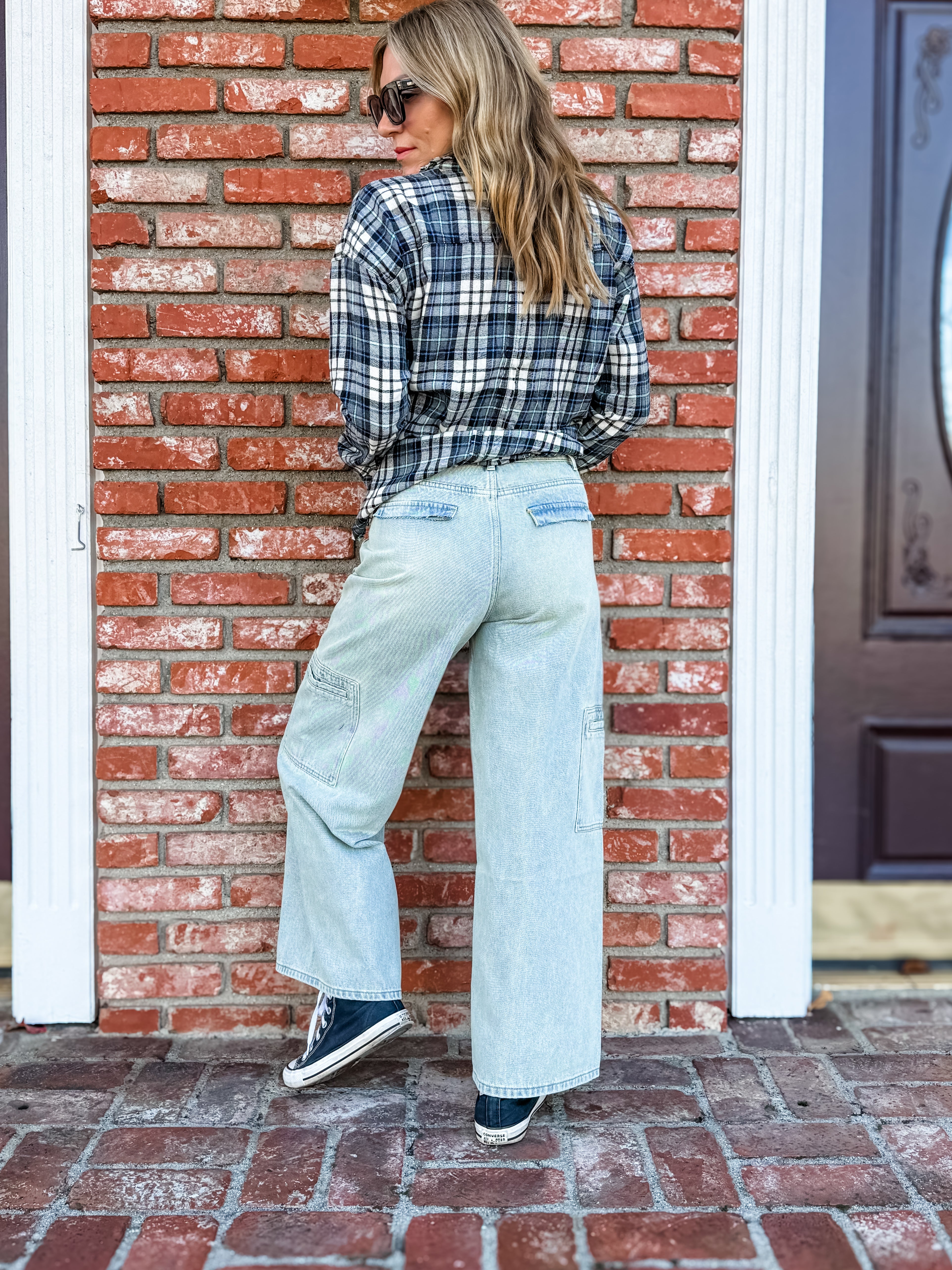 All The Feels Utility Denim Pants