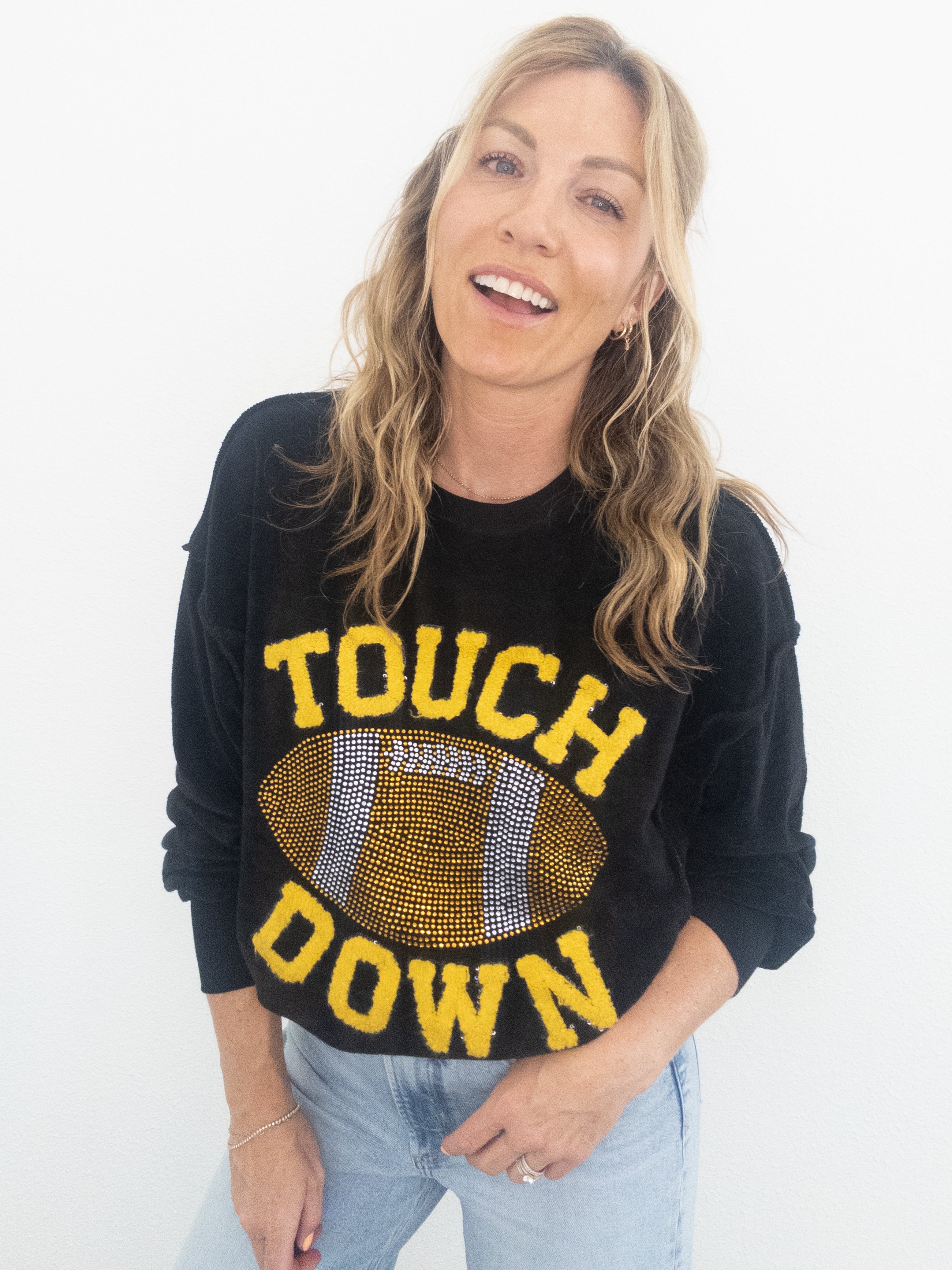 Touchdown Bling Sweatshirt