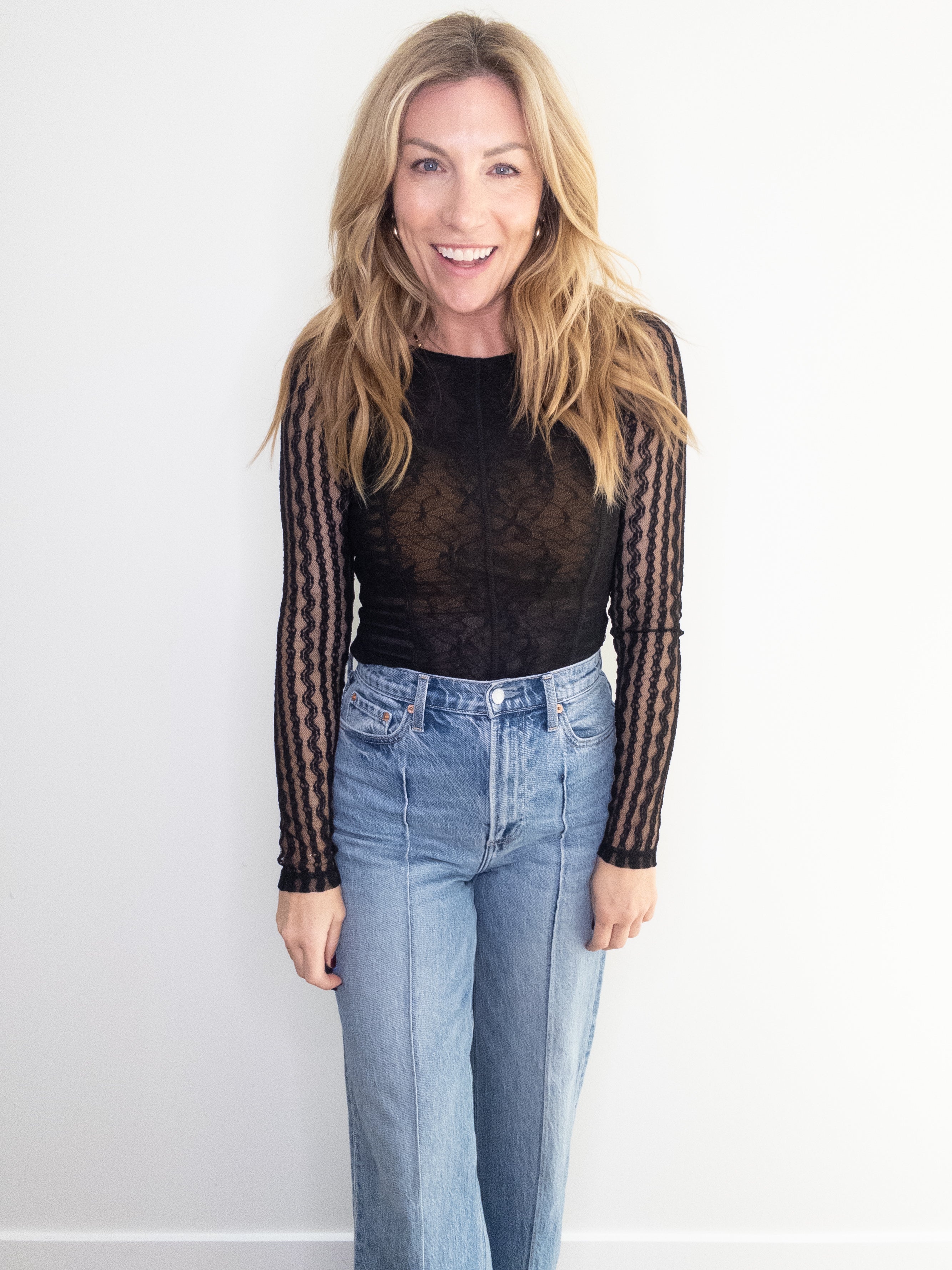 Floral Whisper Lace Bodysuit