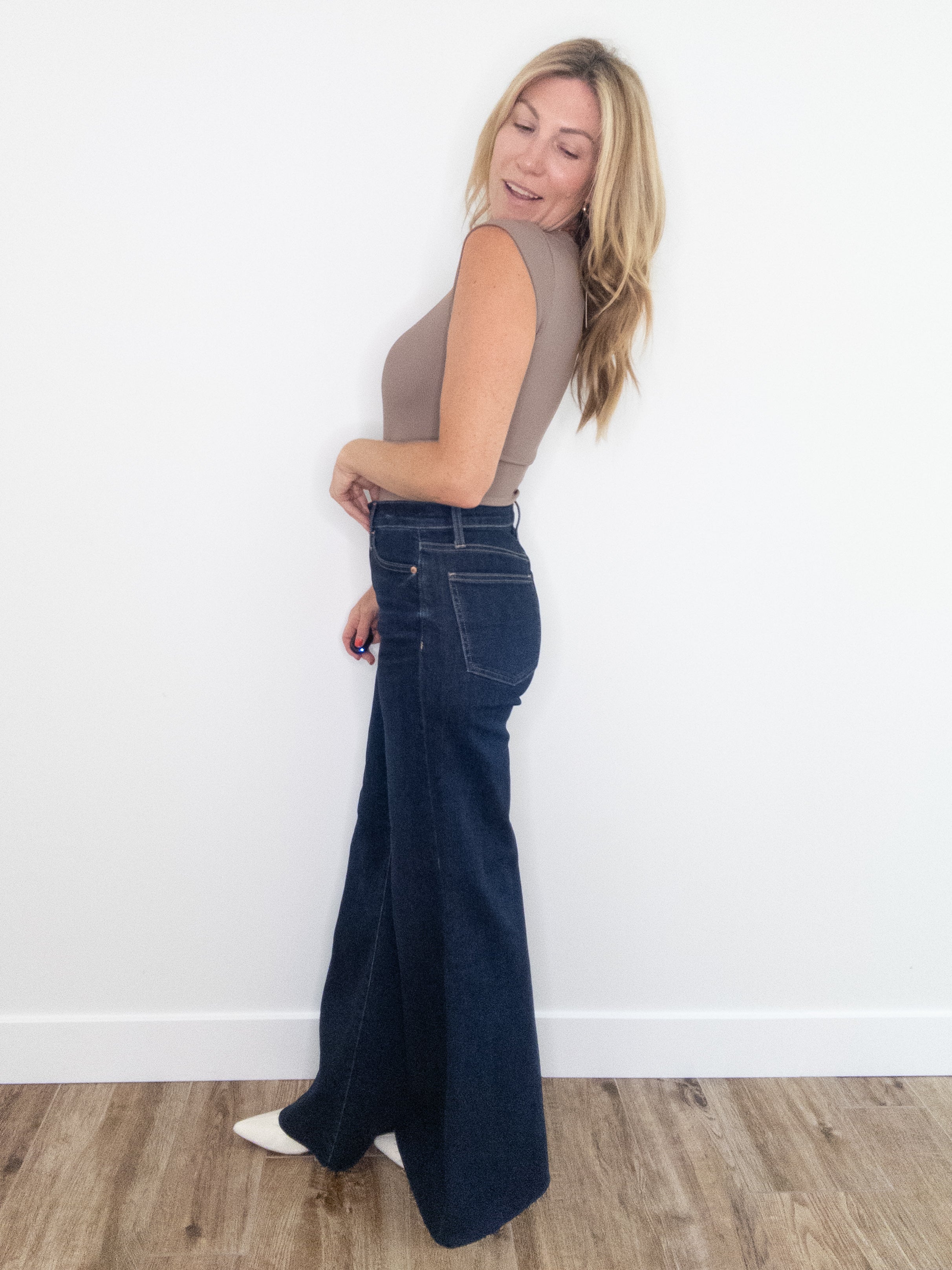 Pistola Izzy High Rise Wide Leg Pant