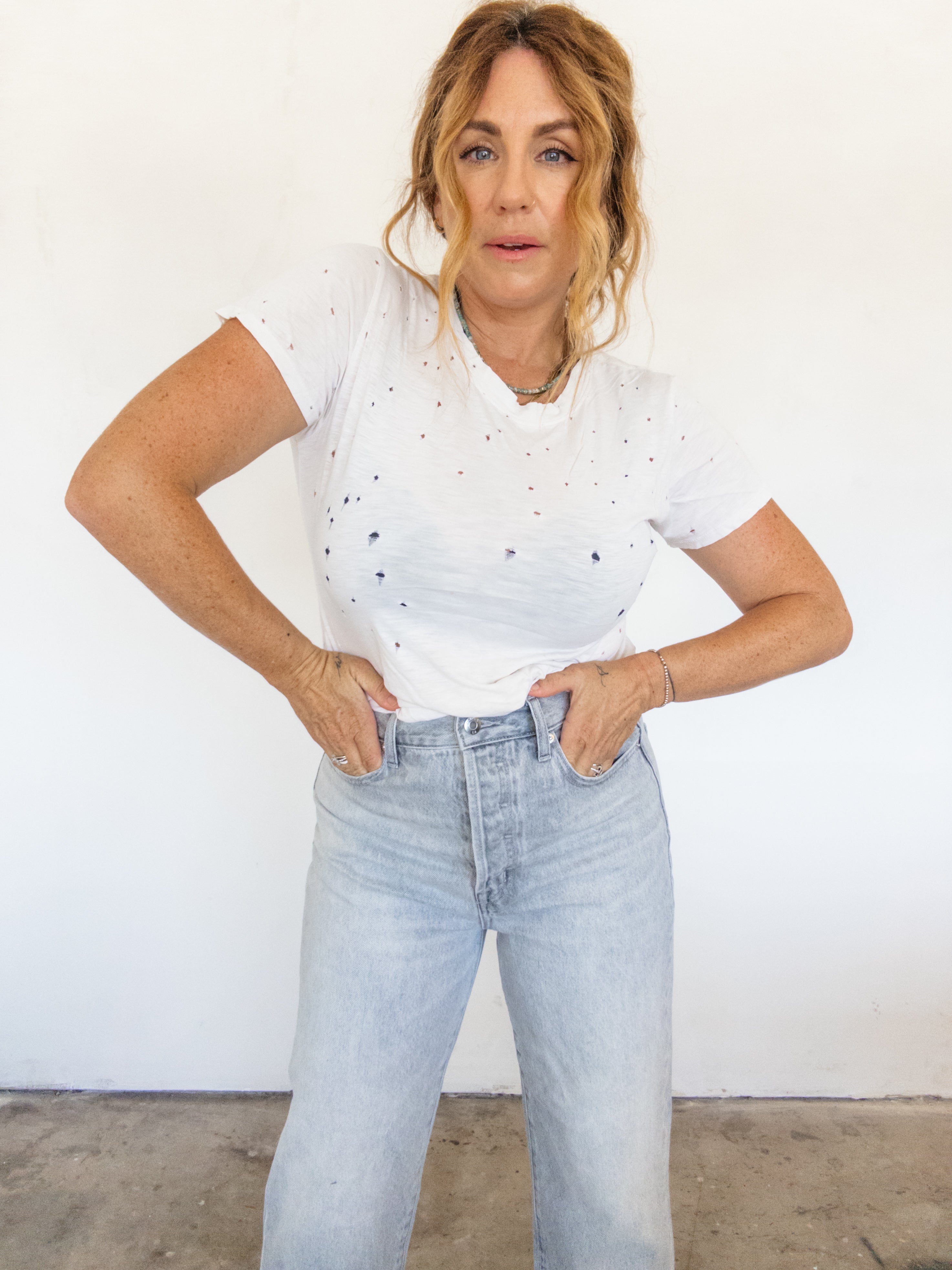 Pistola Cassie Crop Super High Rise