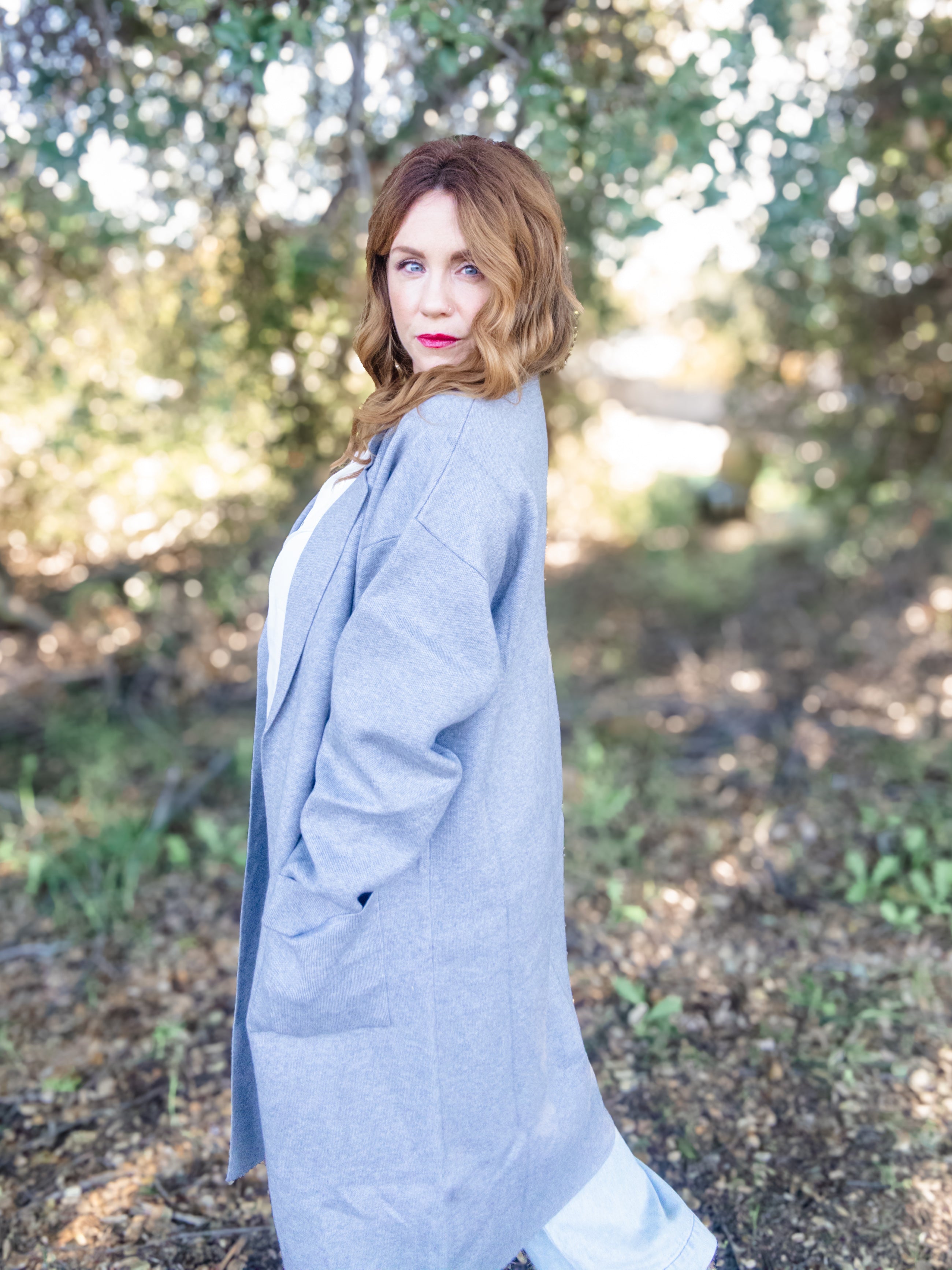 Back At It Knit Trench Coat