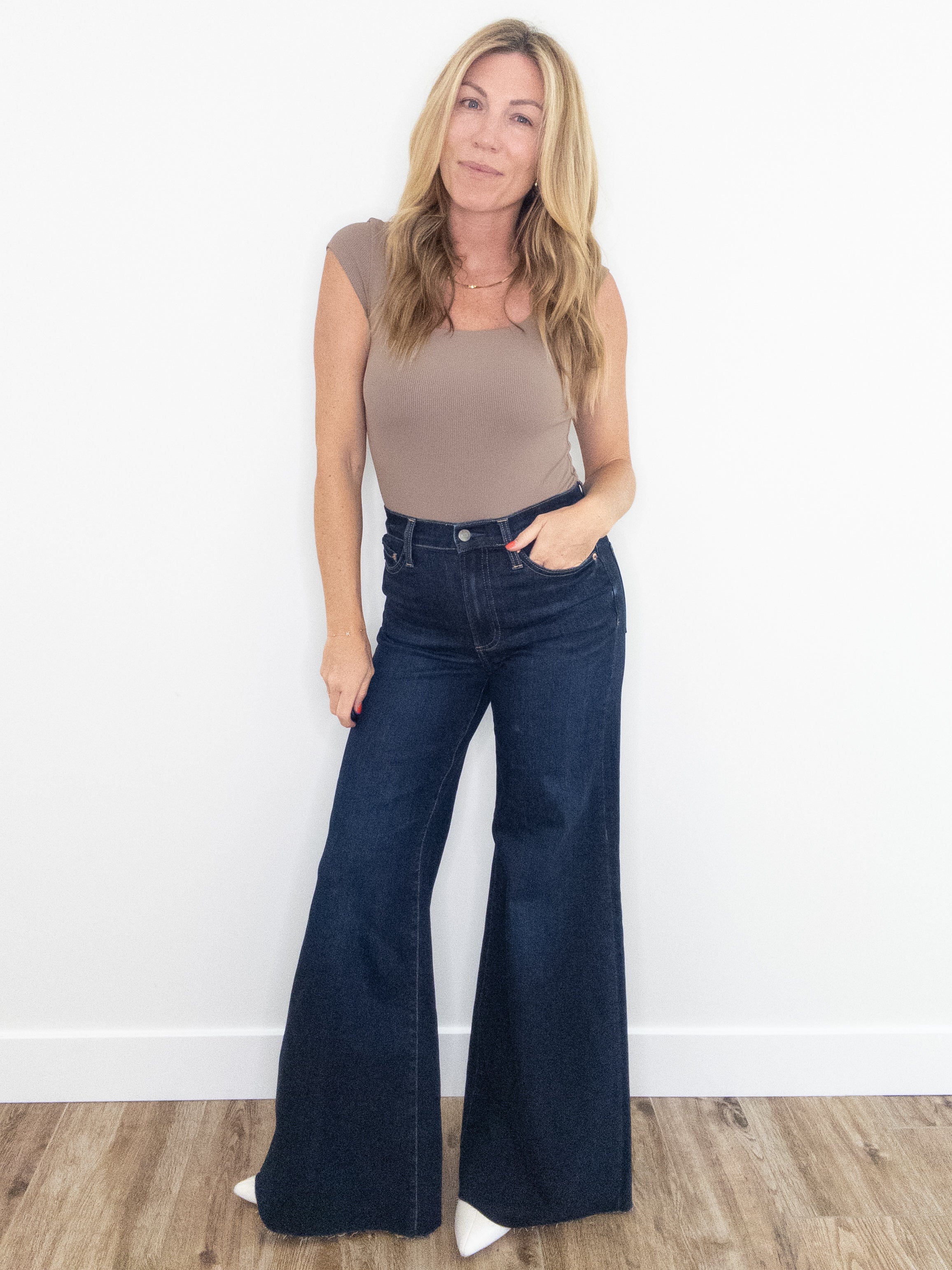 Pistola Izzy High Rise Wide Leg Pant
