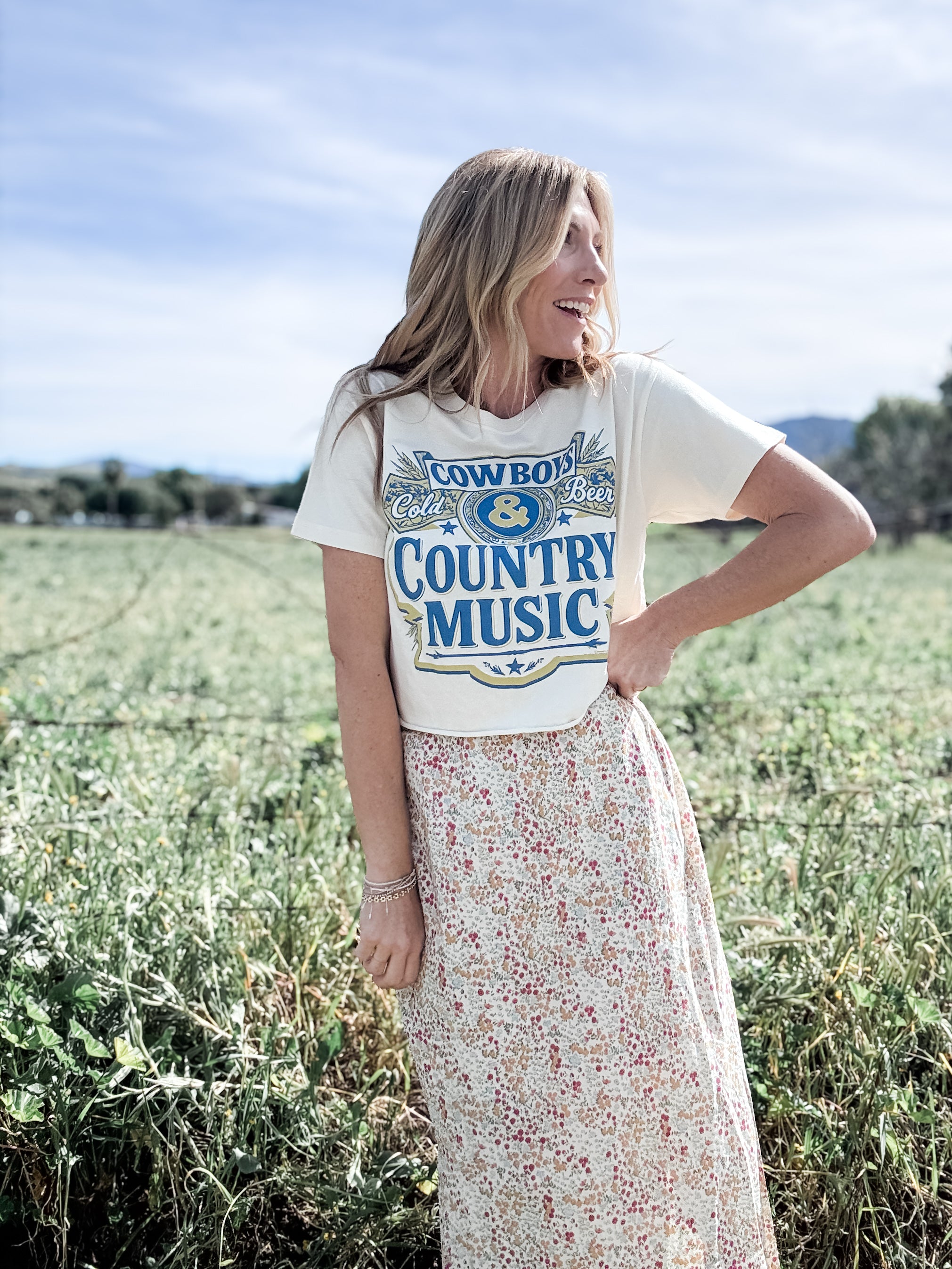 Cowboys & Country Music Tee