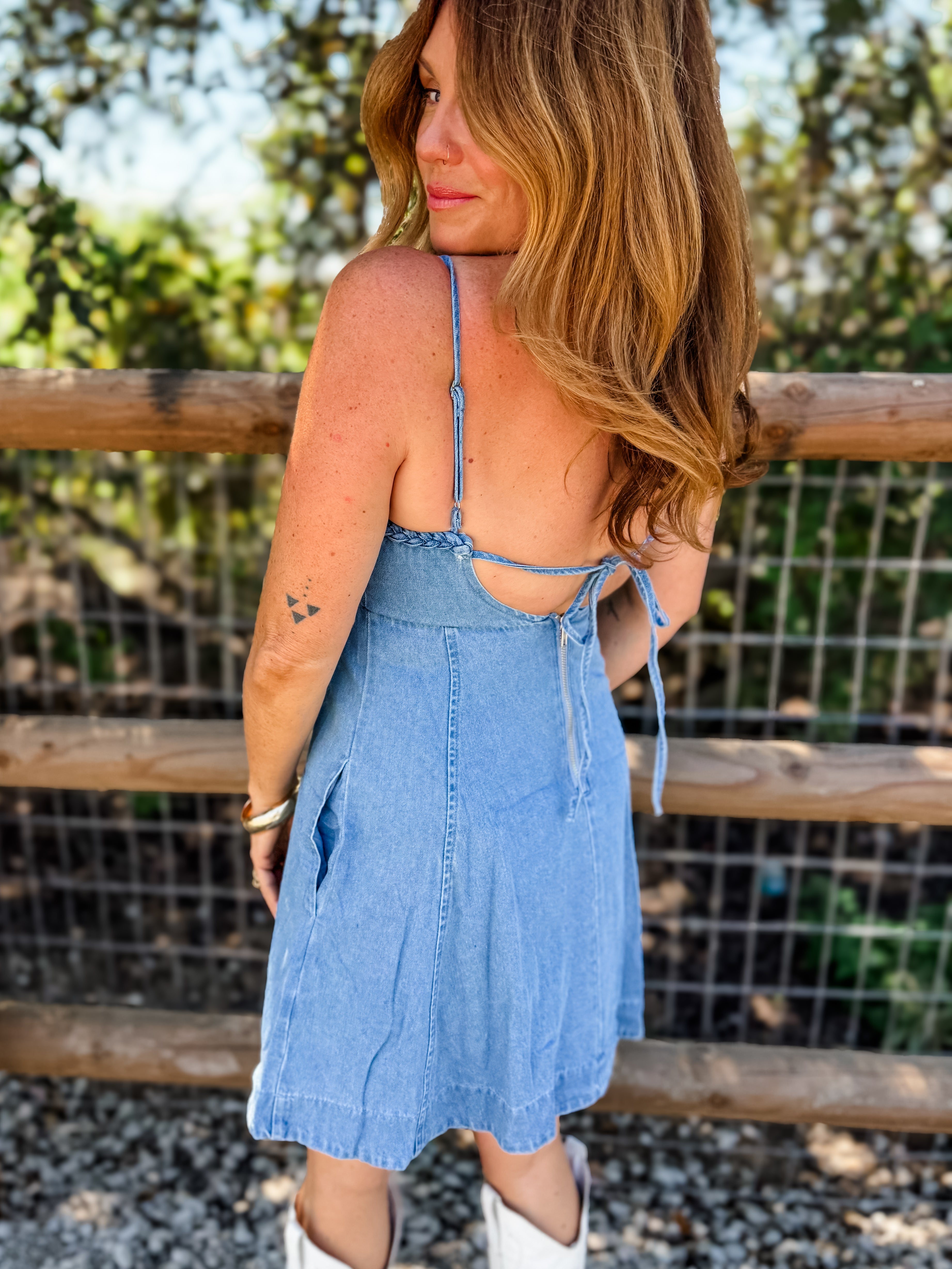 Morgan Braided Dress