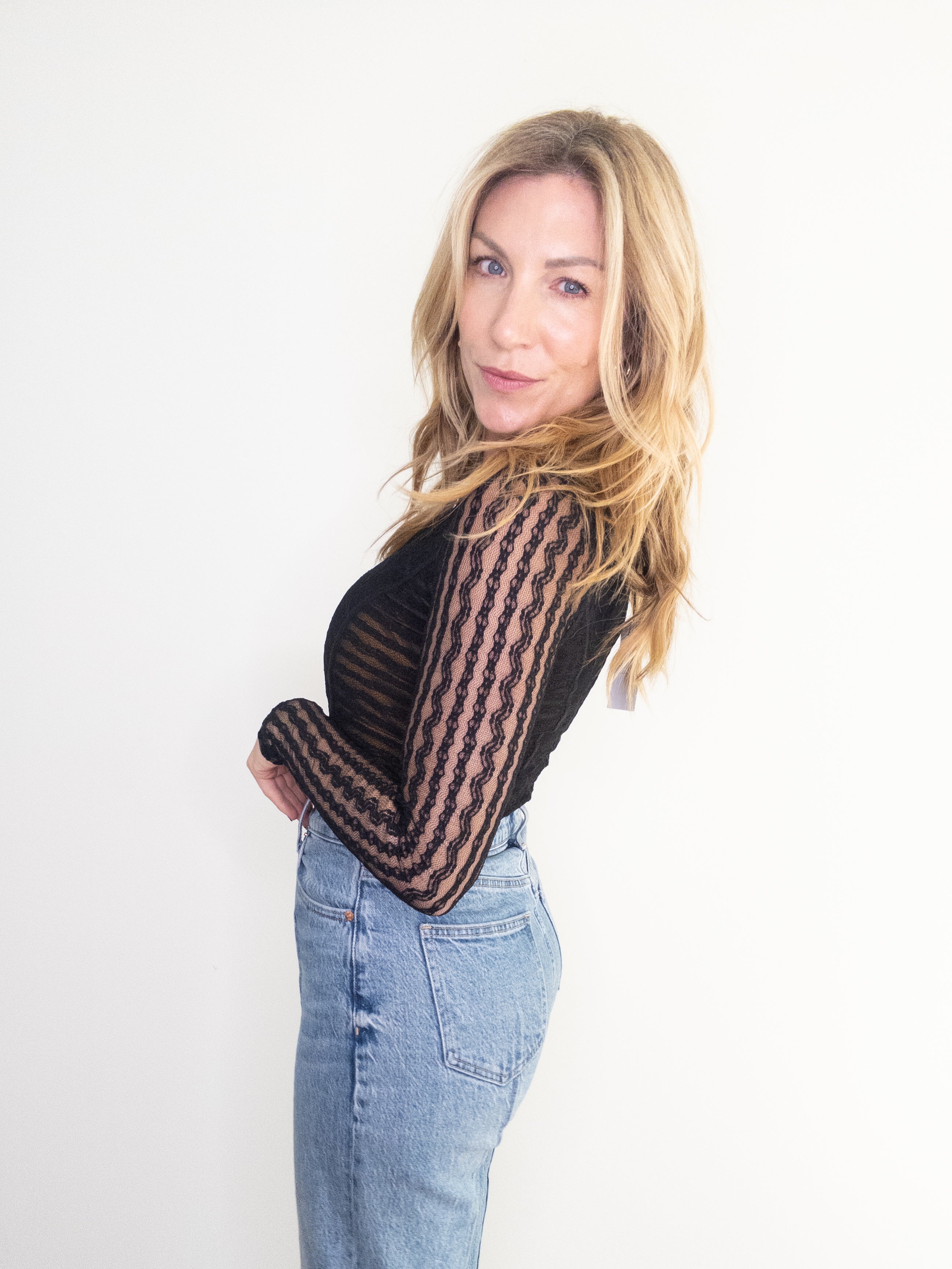 Floral Whisper Lace Bodysuit