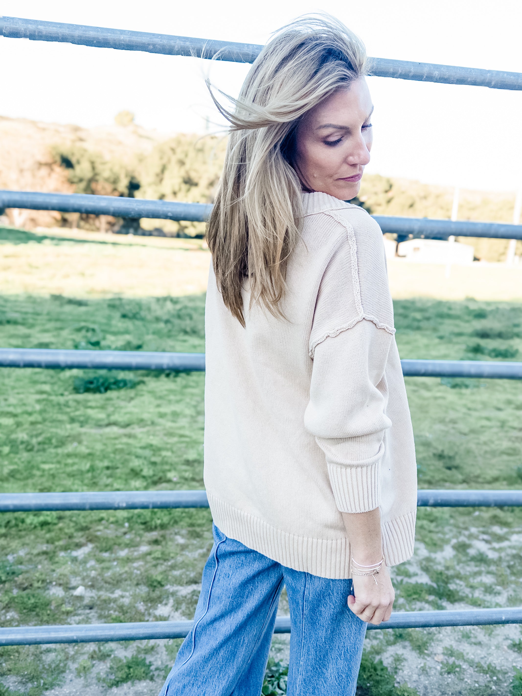 Beverly Washed Sweater