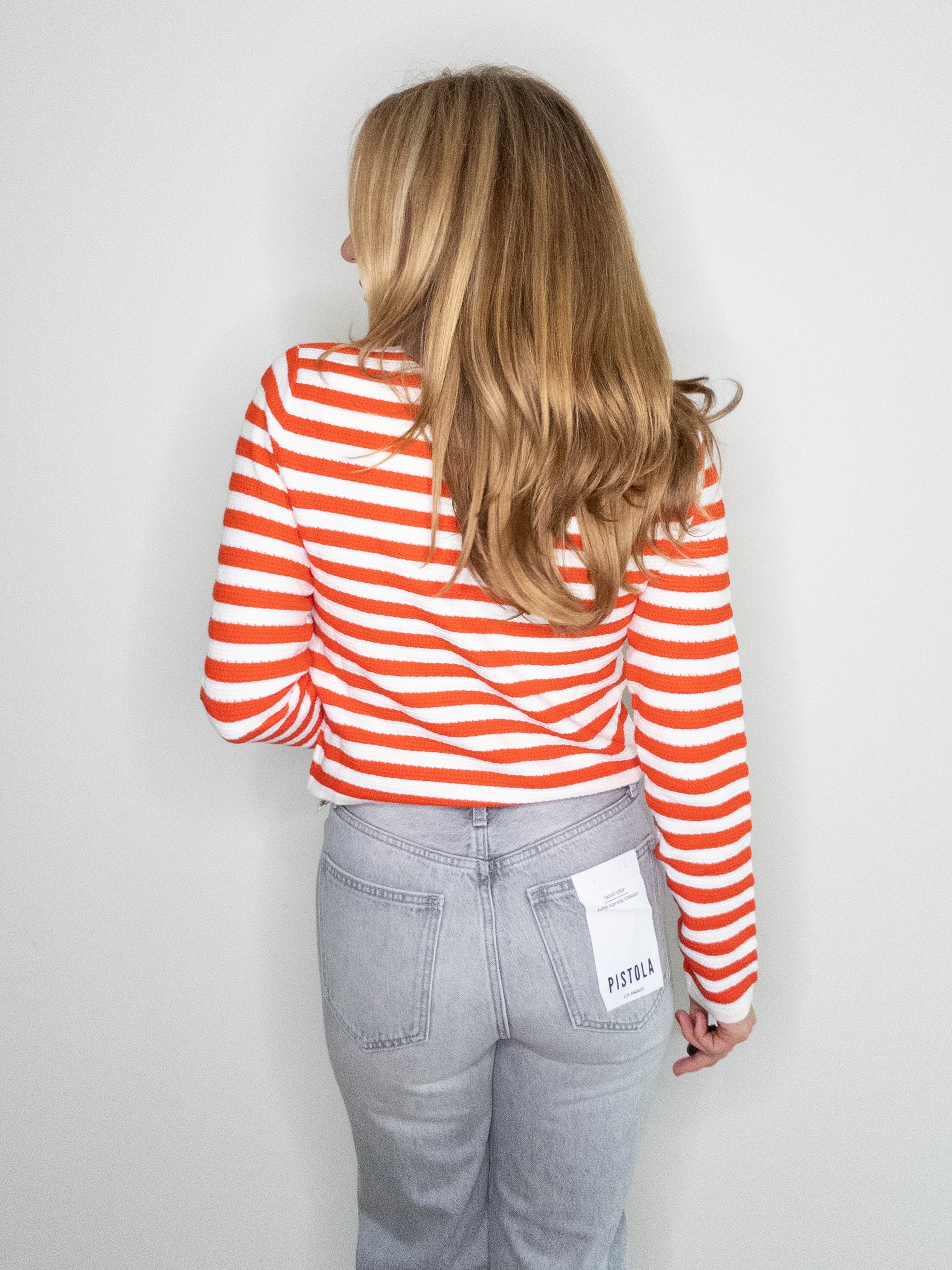 Windsor Striped Cardigan