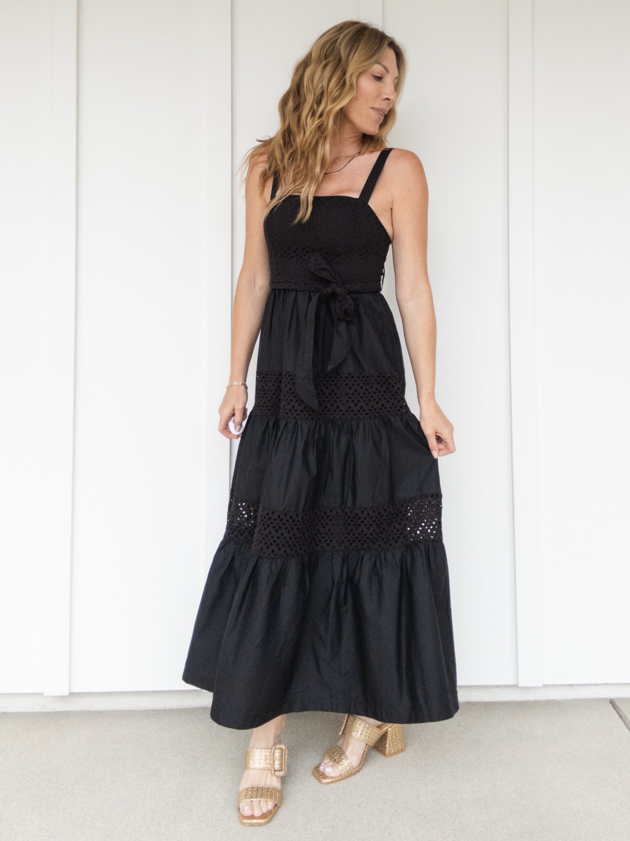 Sloane Eyelet Maxi Dress