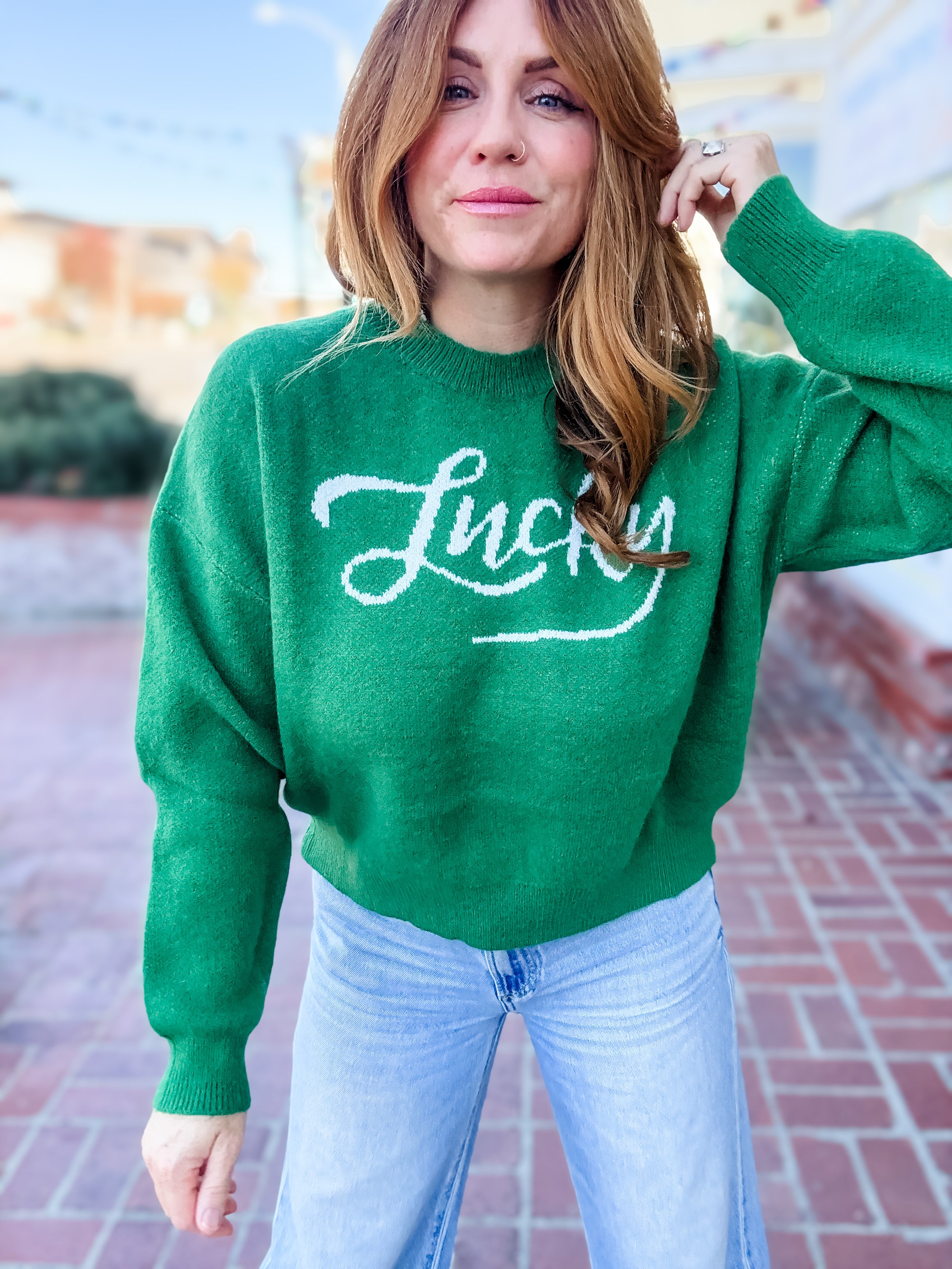Lucky Crewneck Sweater
