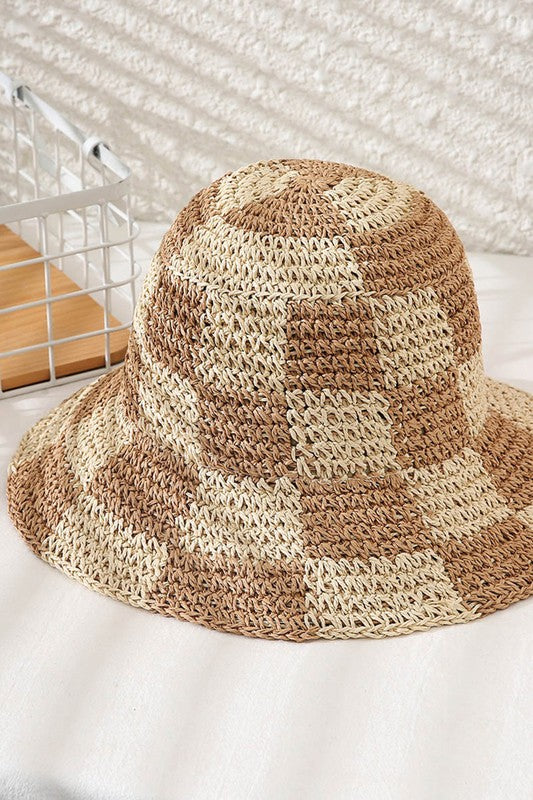 Sun Check Bucket Hat