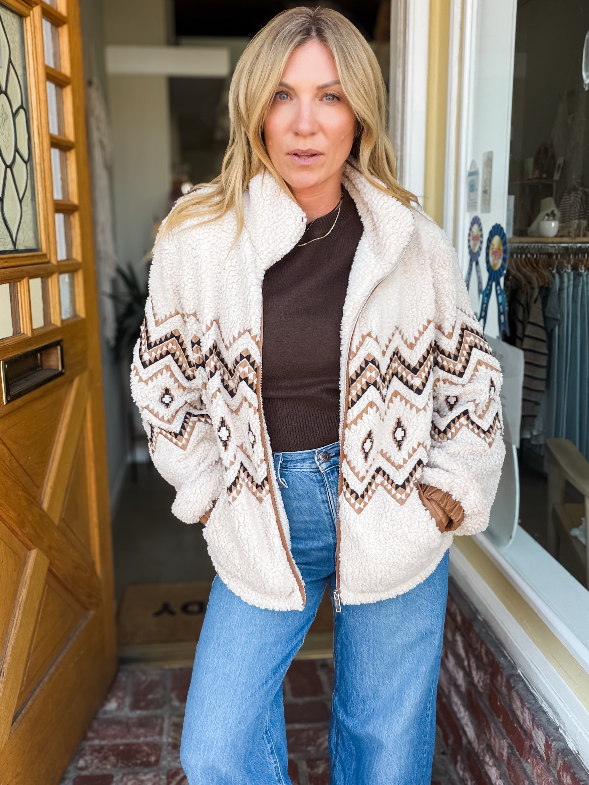 Zoe Zip Front Jacket