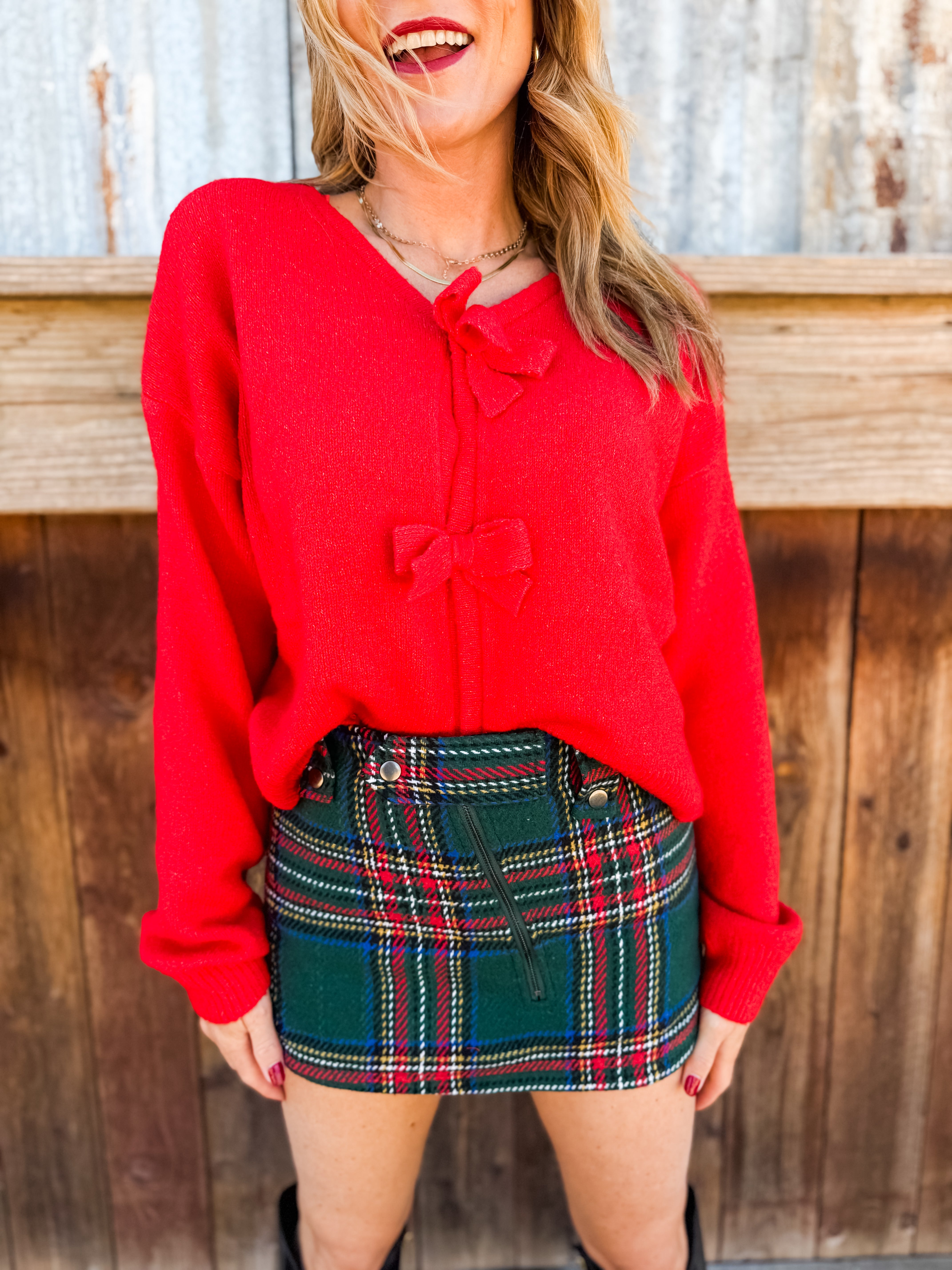 Wintergreen Tartan Skort