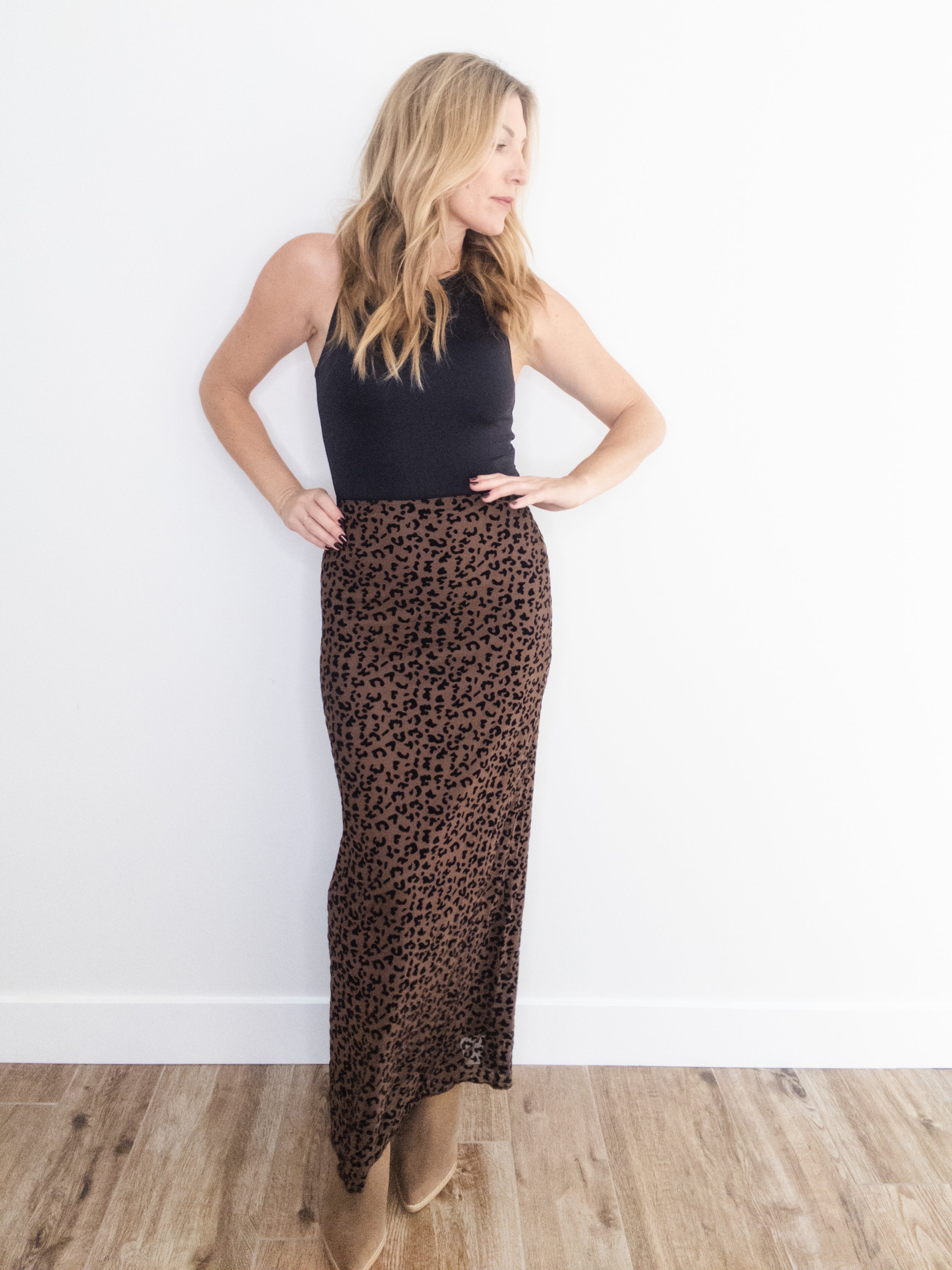On The Spot Maxi Skirt