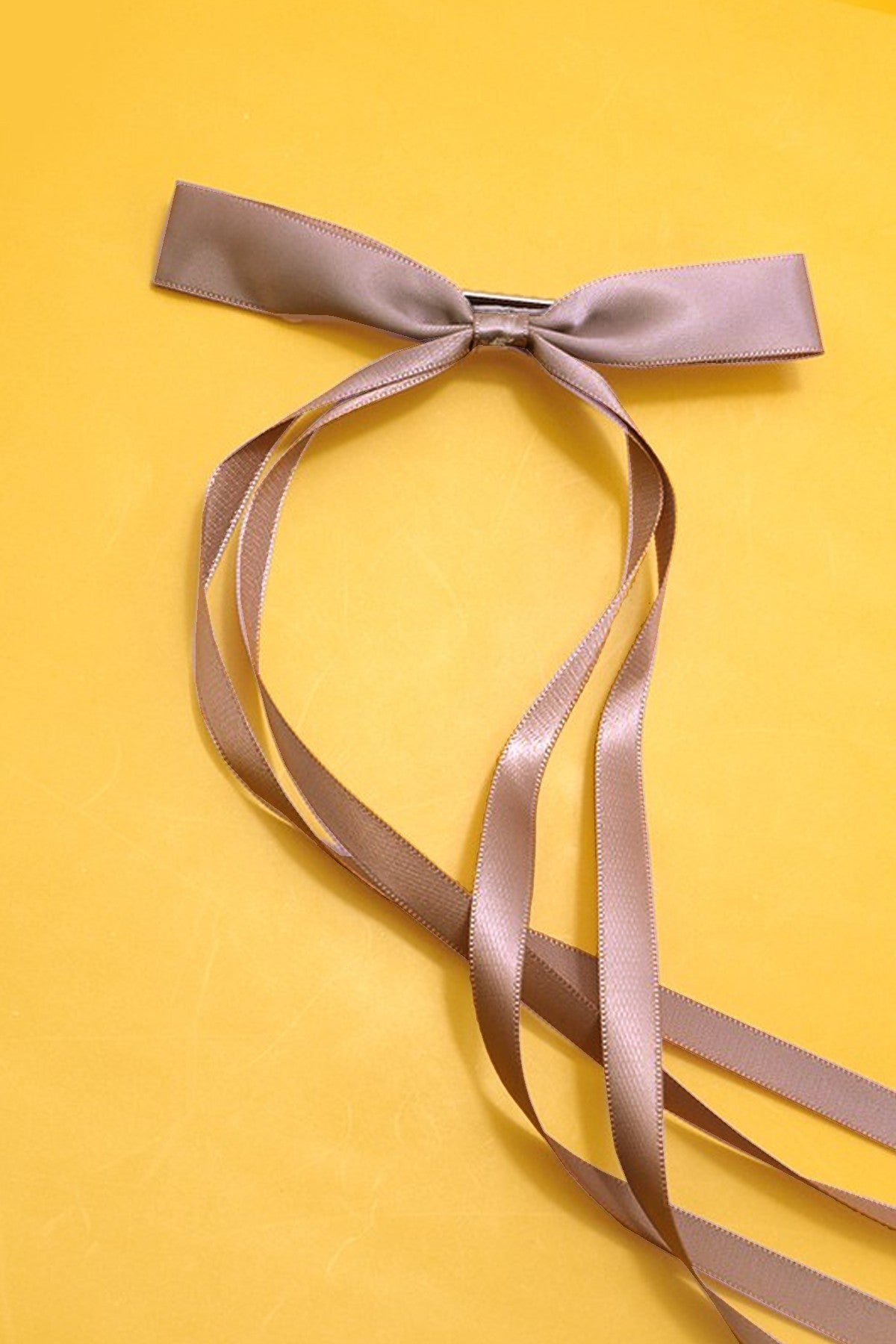 Satin Bow Clip