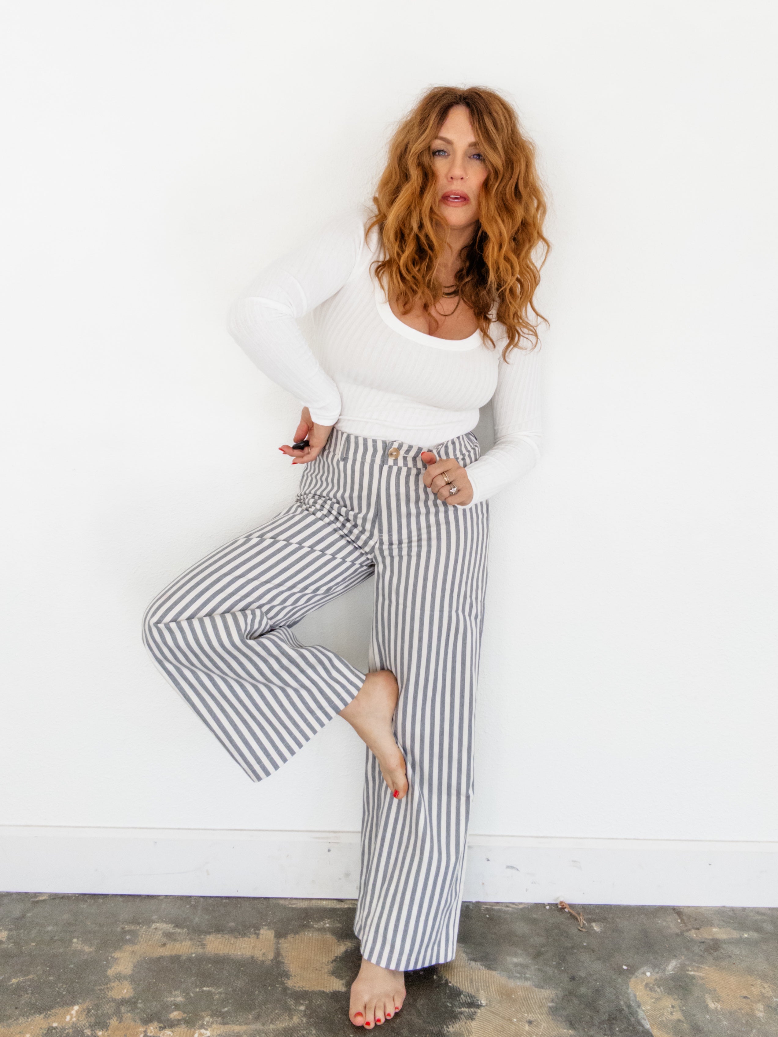 Run Around Wide Leg Pants