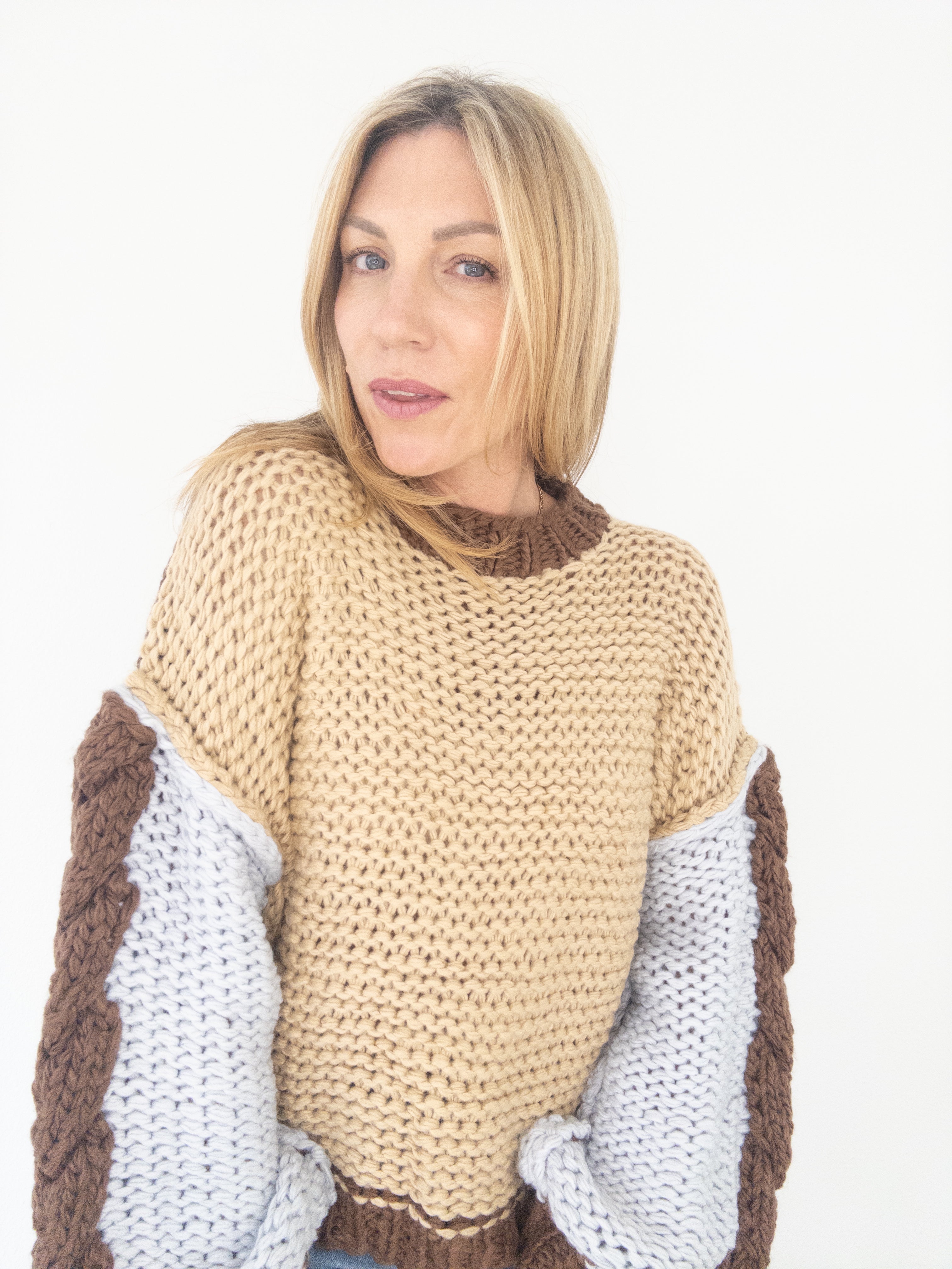 Golden Hearth Chunky Knit Sweater