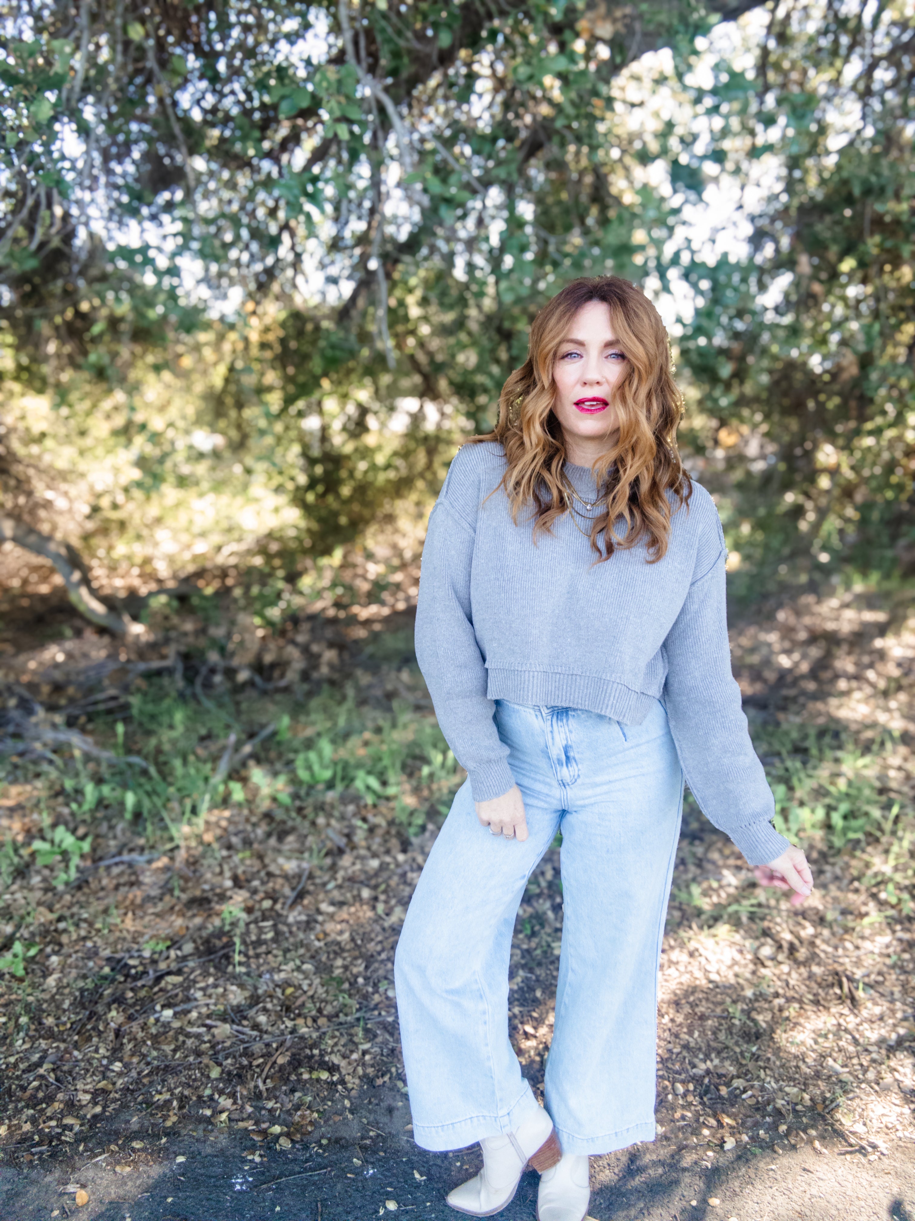 It's The One Cropped Sweater