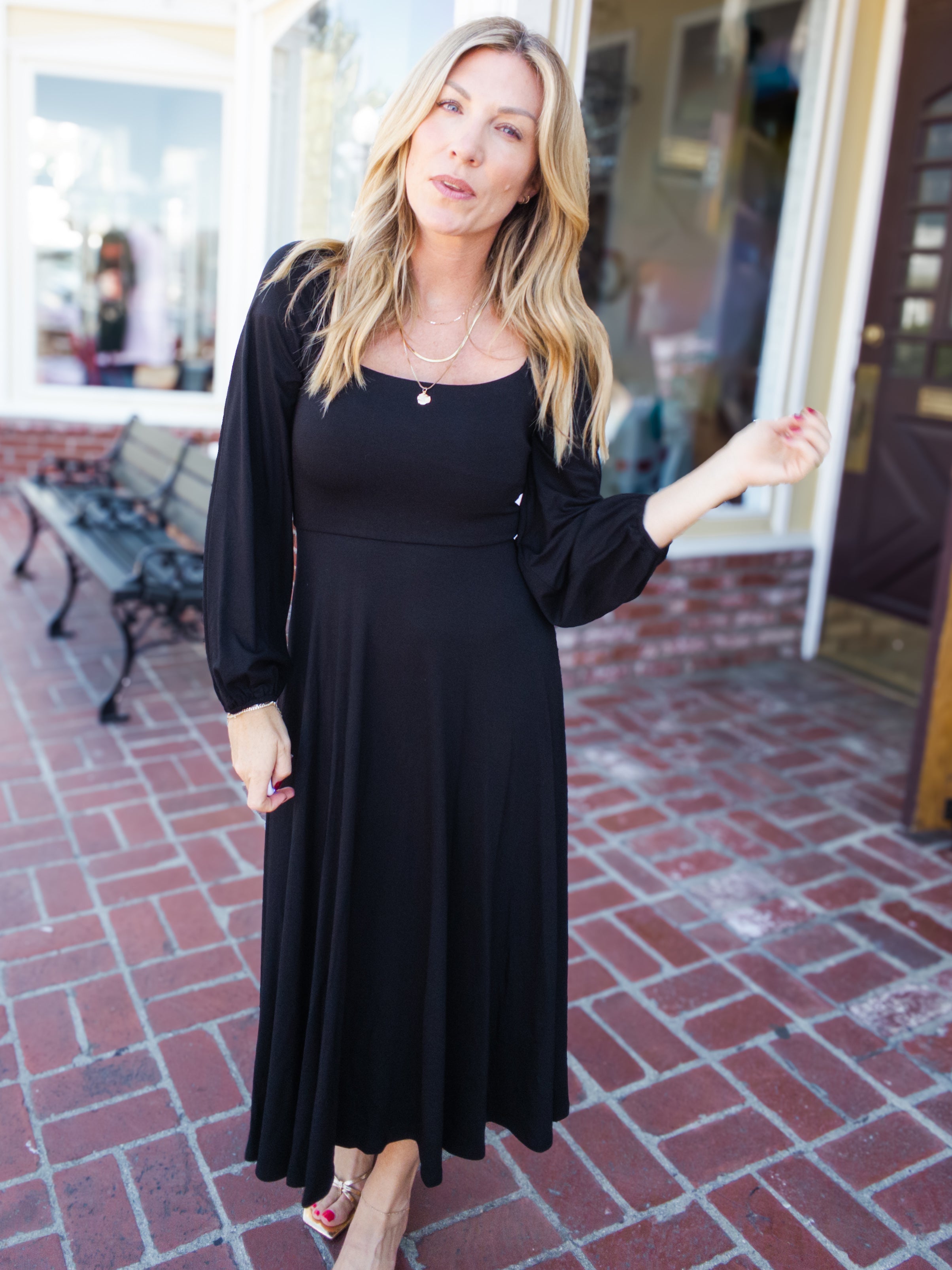 Luna Long Sleeve Dress