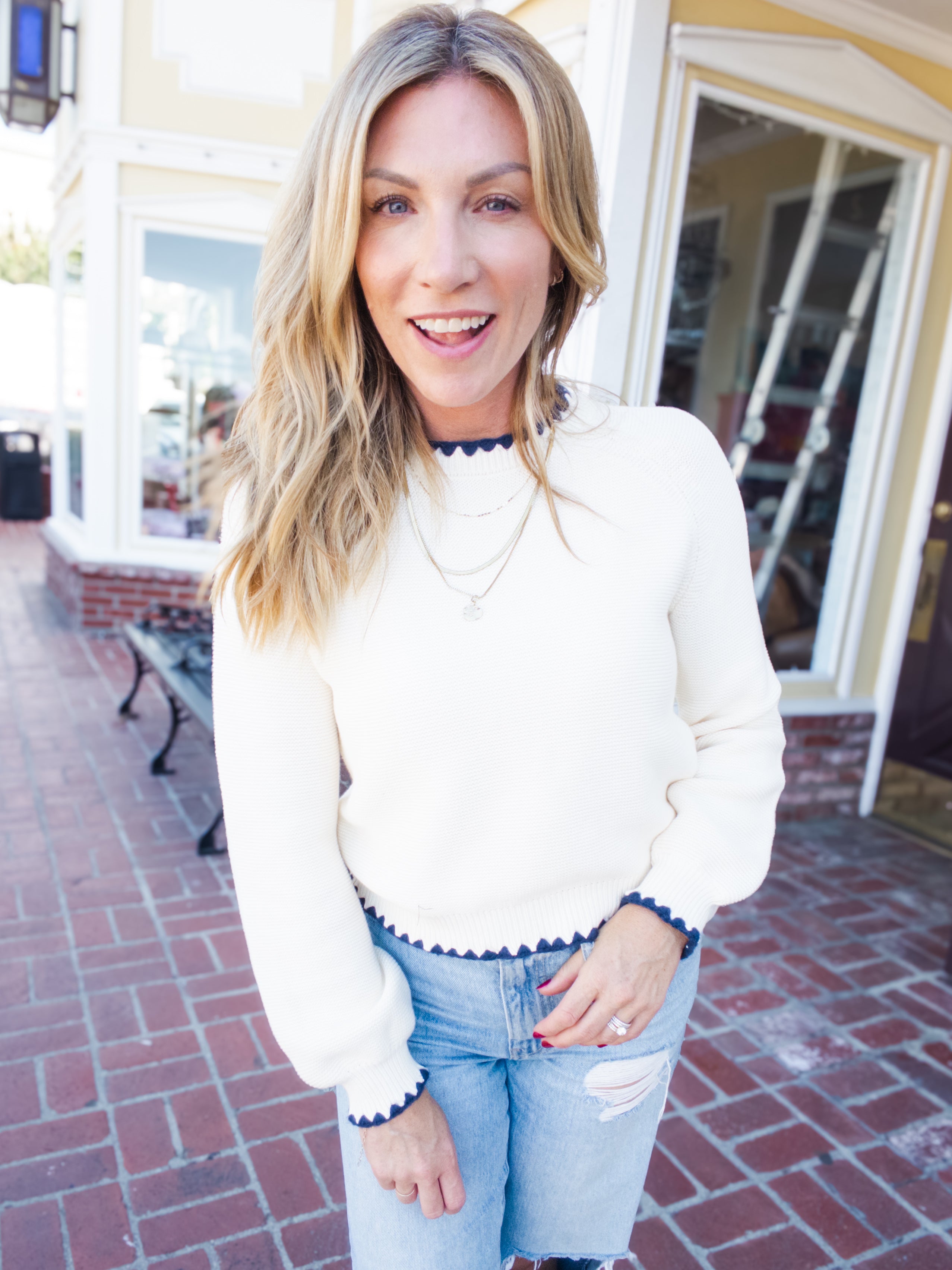 The Right Stitch Sweater