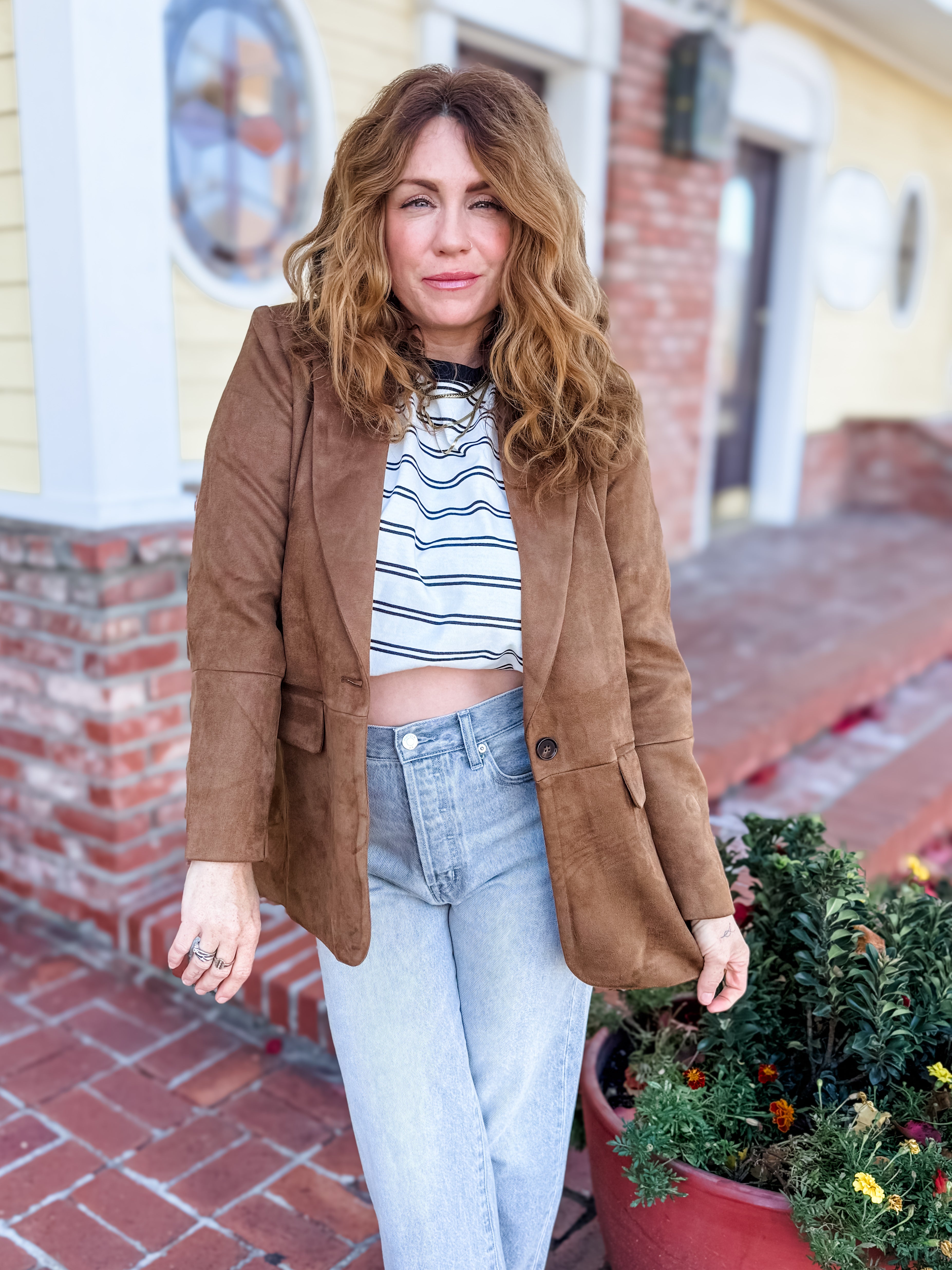 Feelin Suede-y Blazer