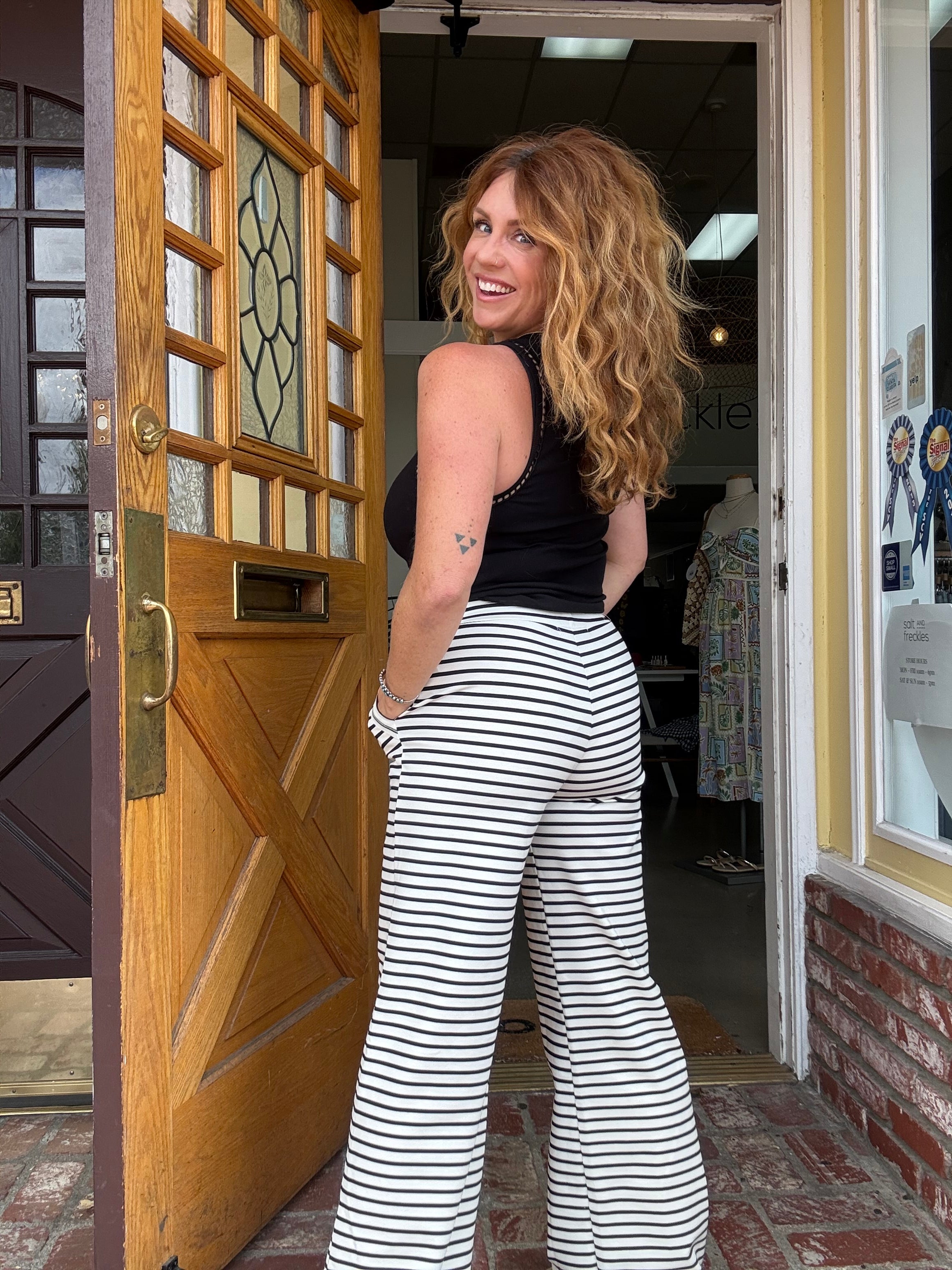 Project Social T Thea Striped Pant