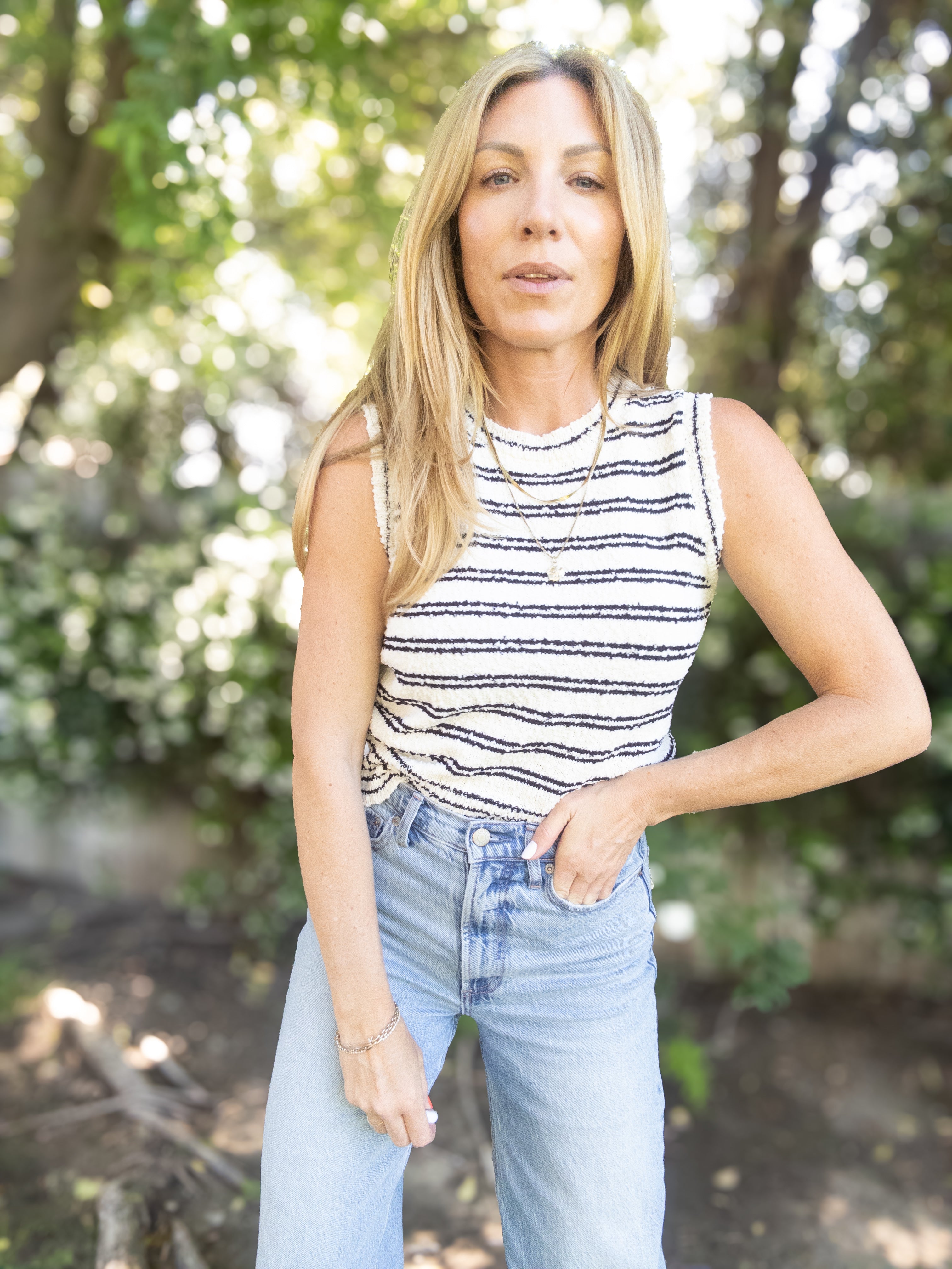Rubin Striped Vest