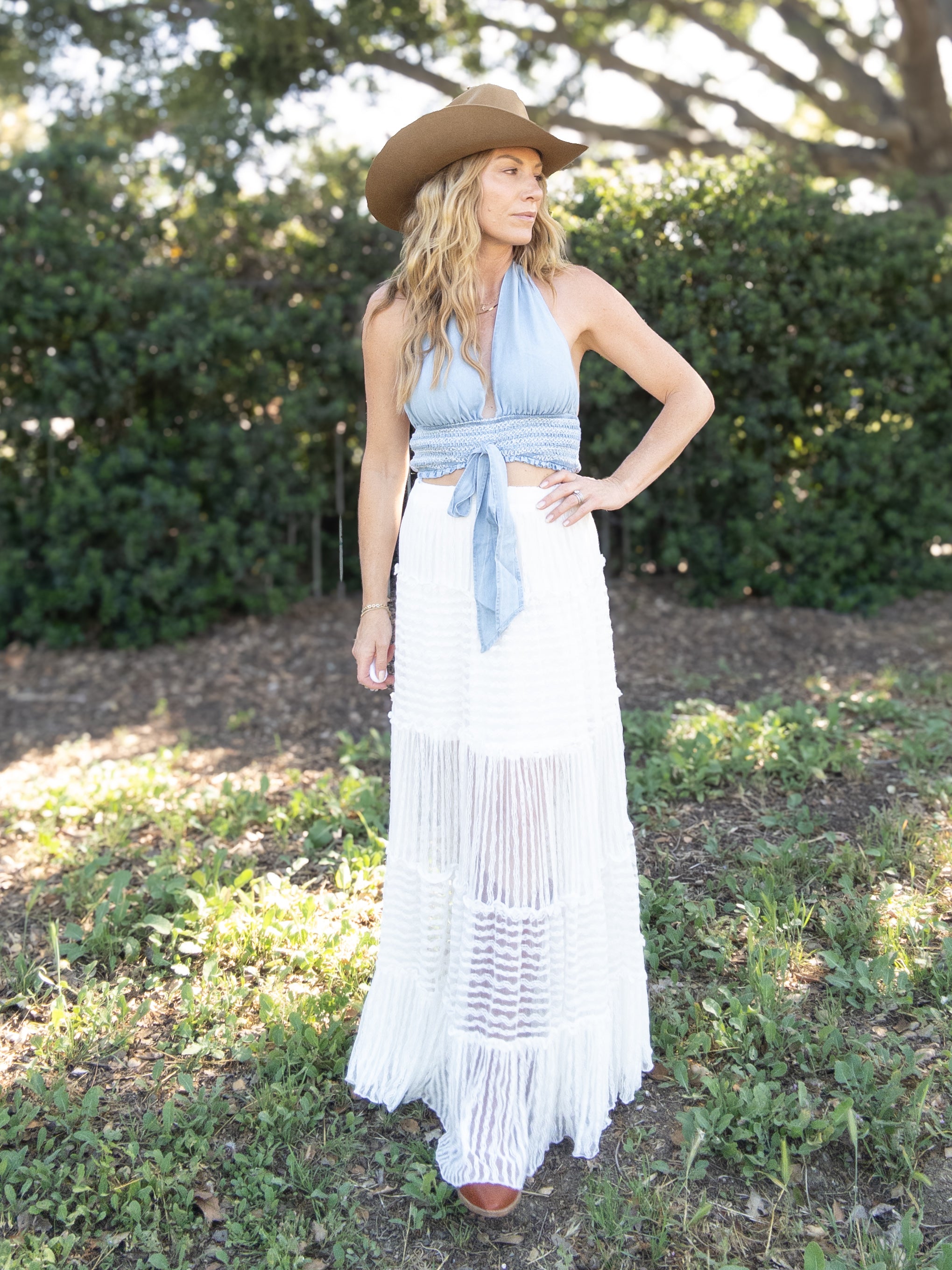Winona Lace Maxi Skirt