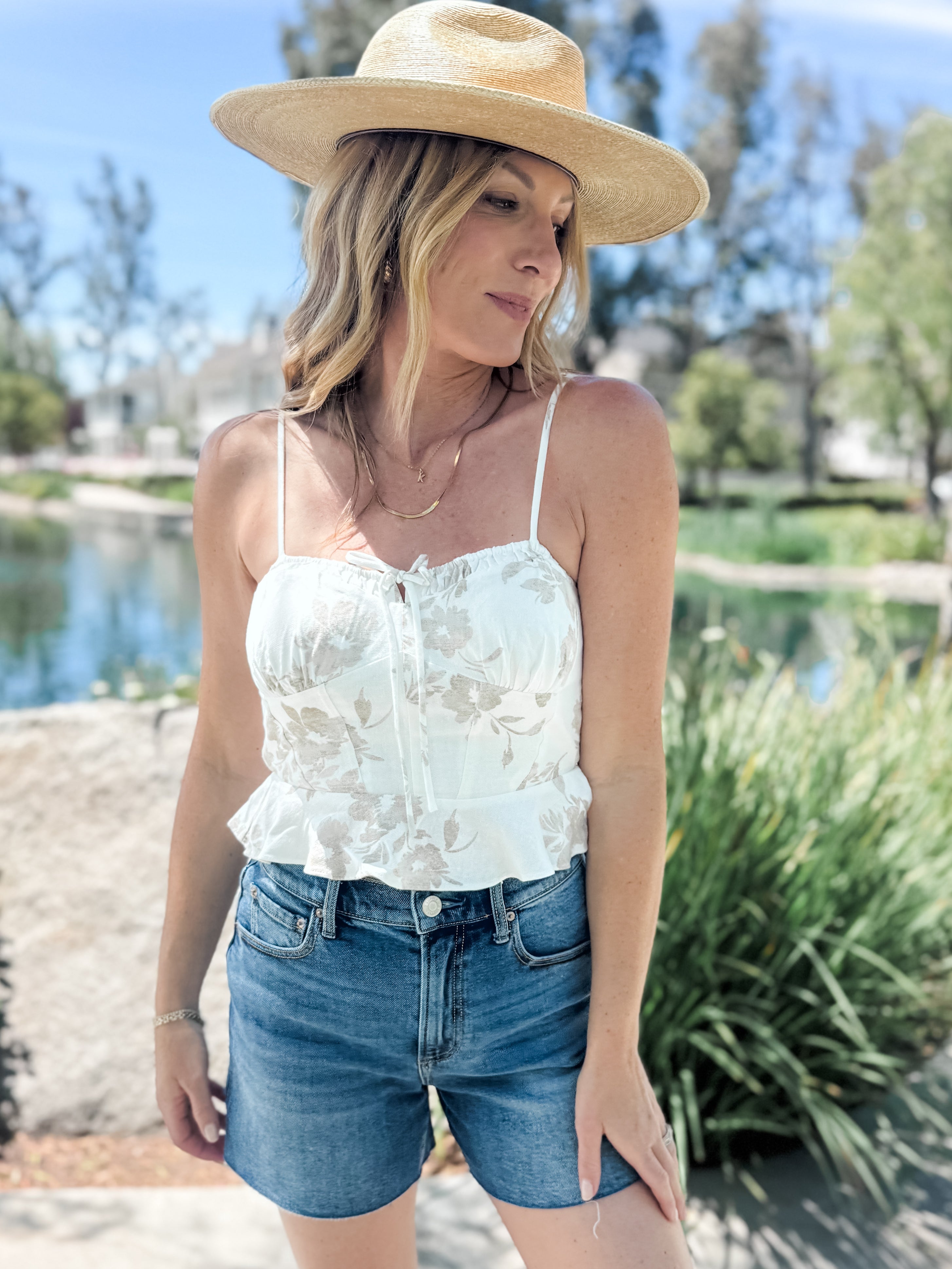 Fresh Moment Corset Top