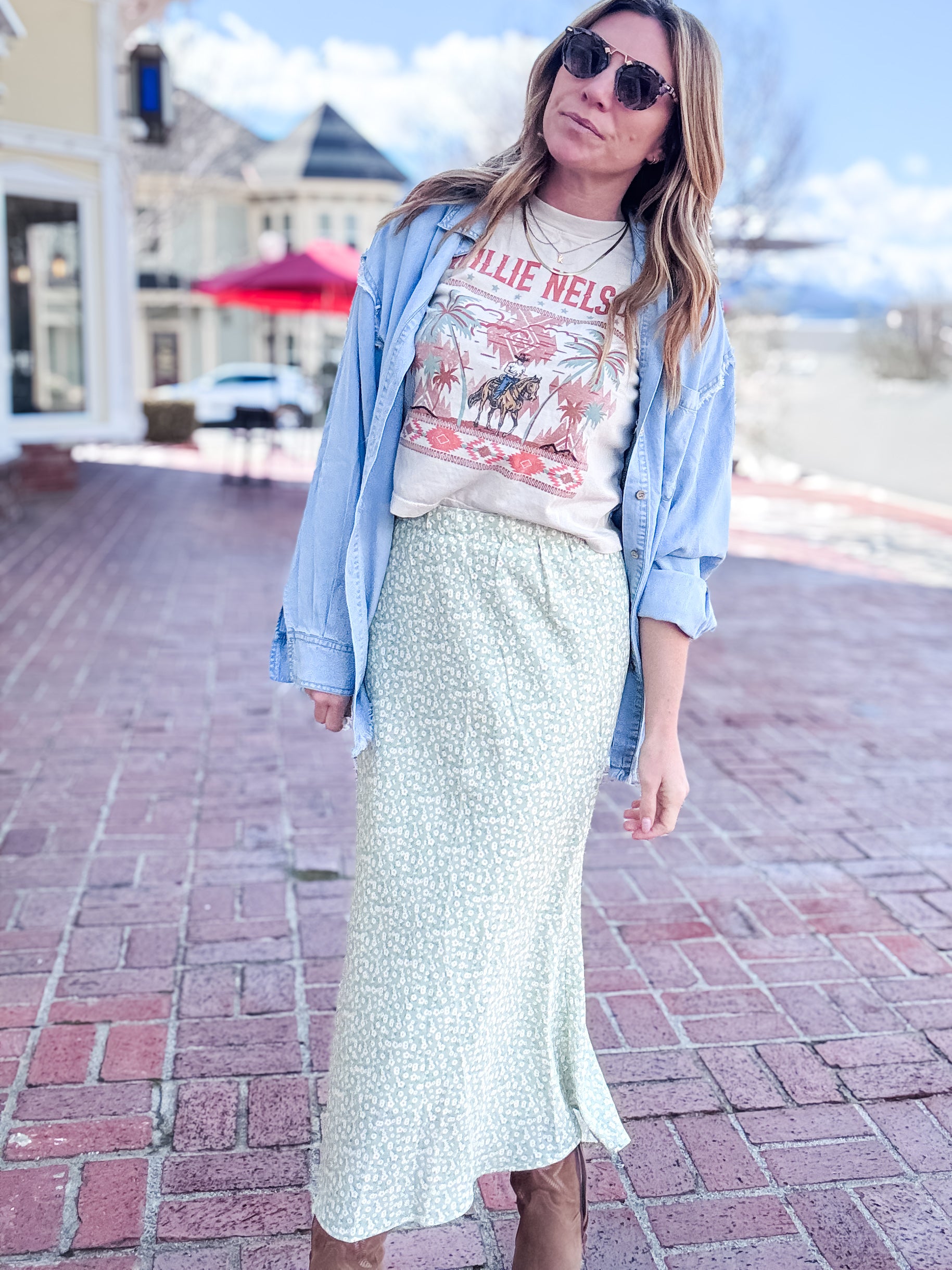 Willie Nelson Palm Beach Tee