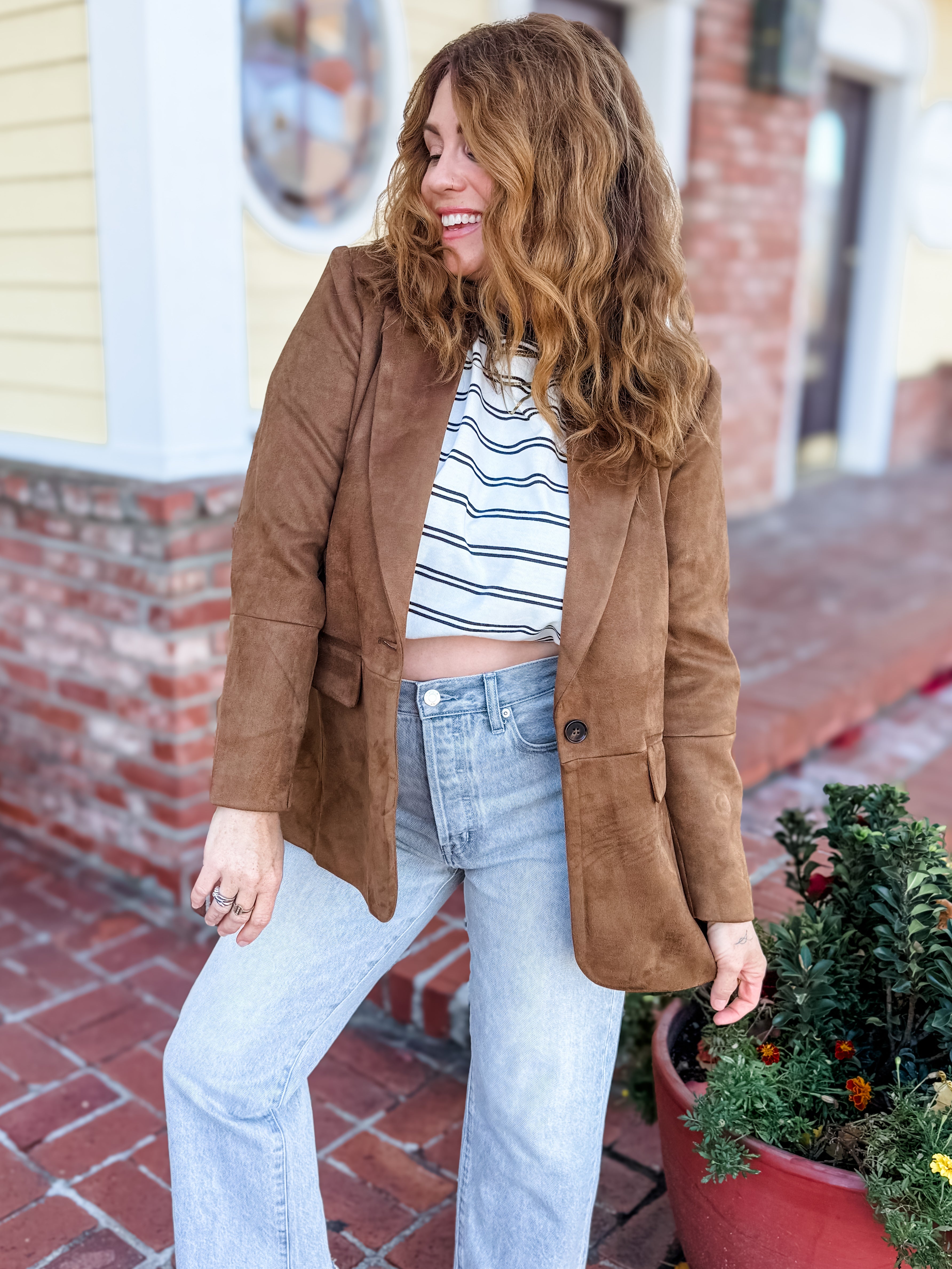 Feelin Suede-y Blazer