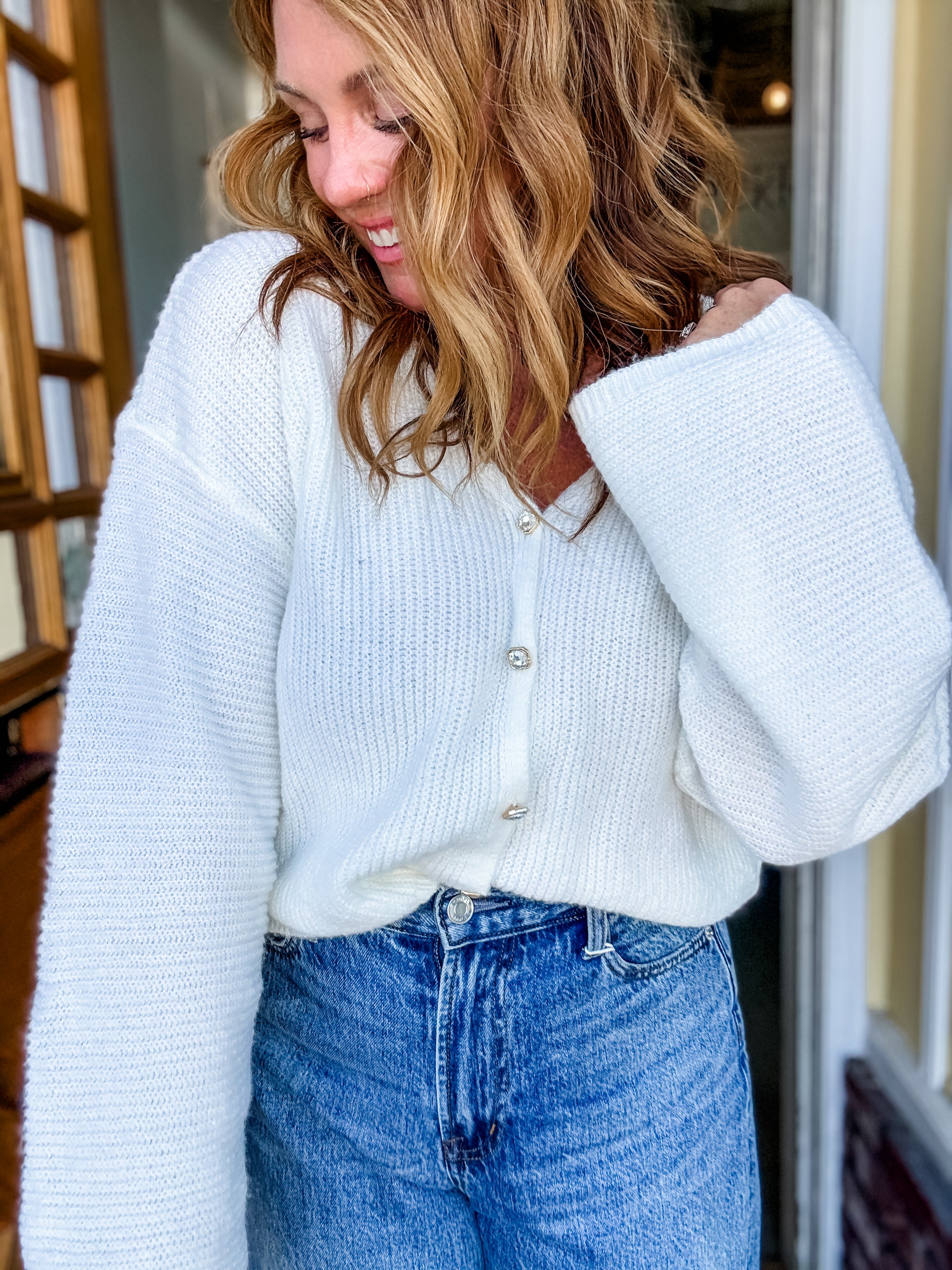 Emory Jeweled Cardigan