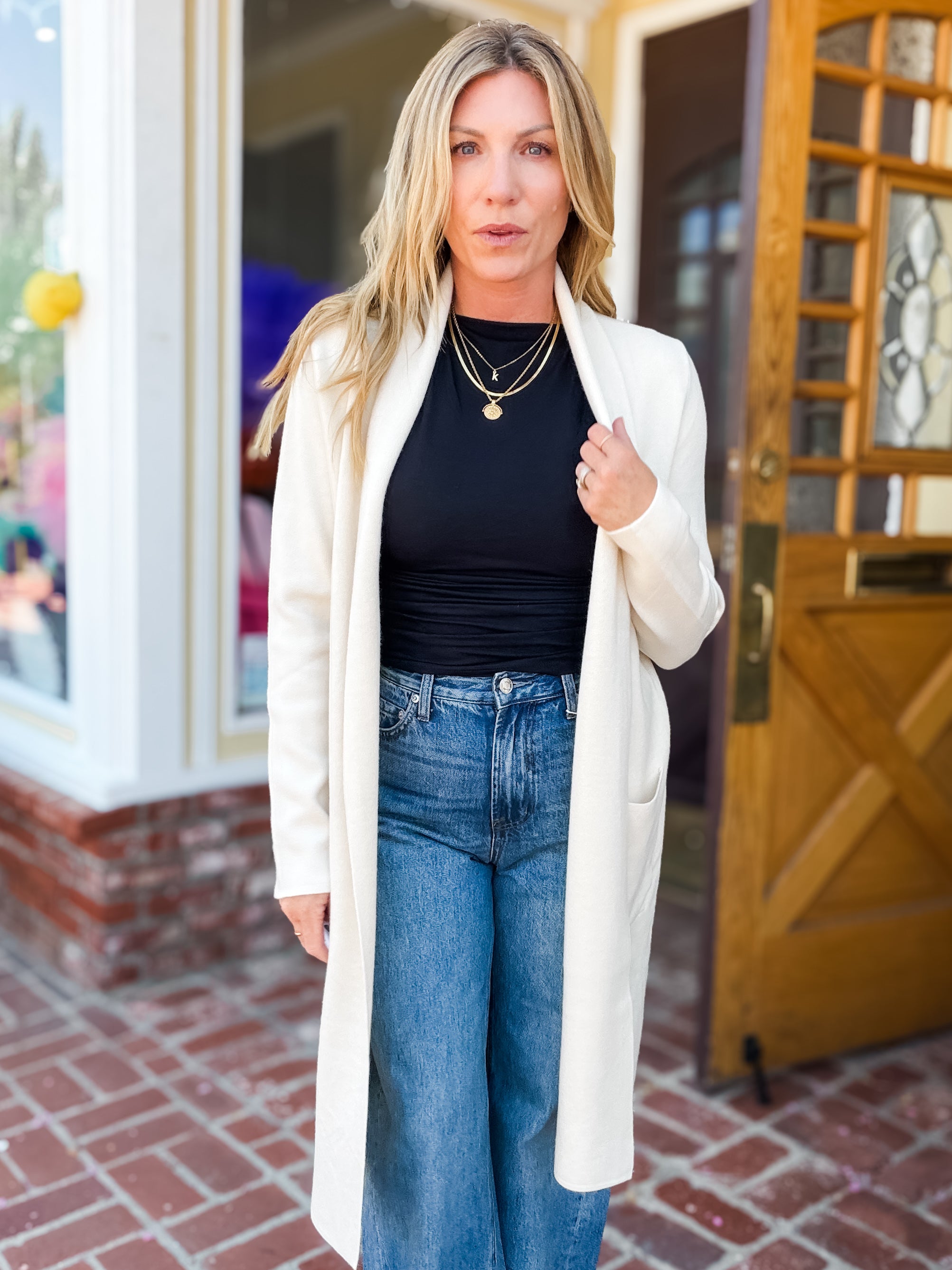 Fall Night Open Cardigan