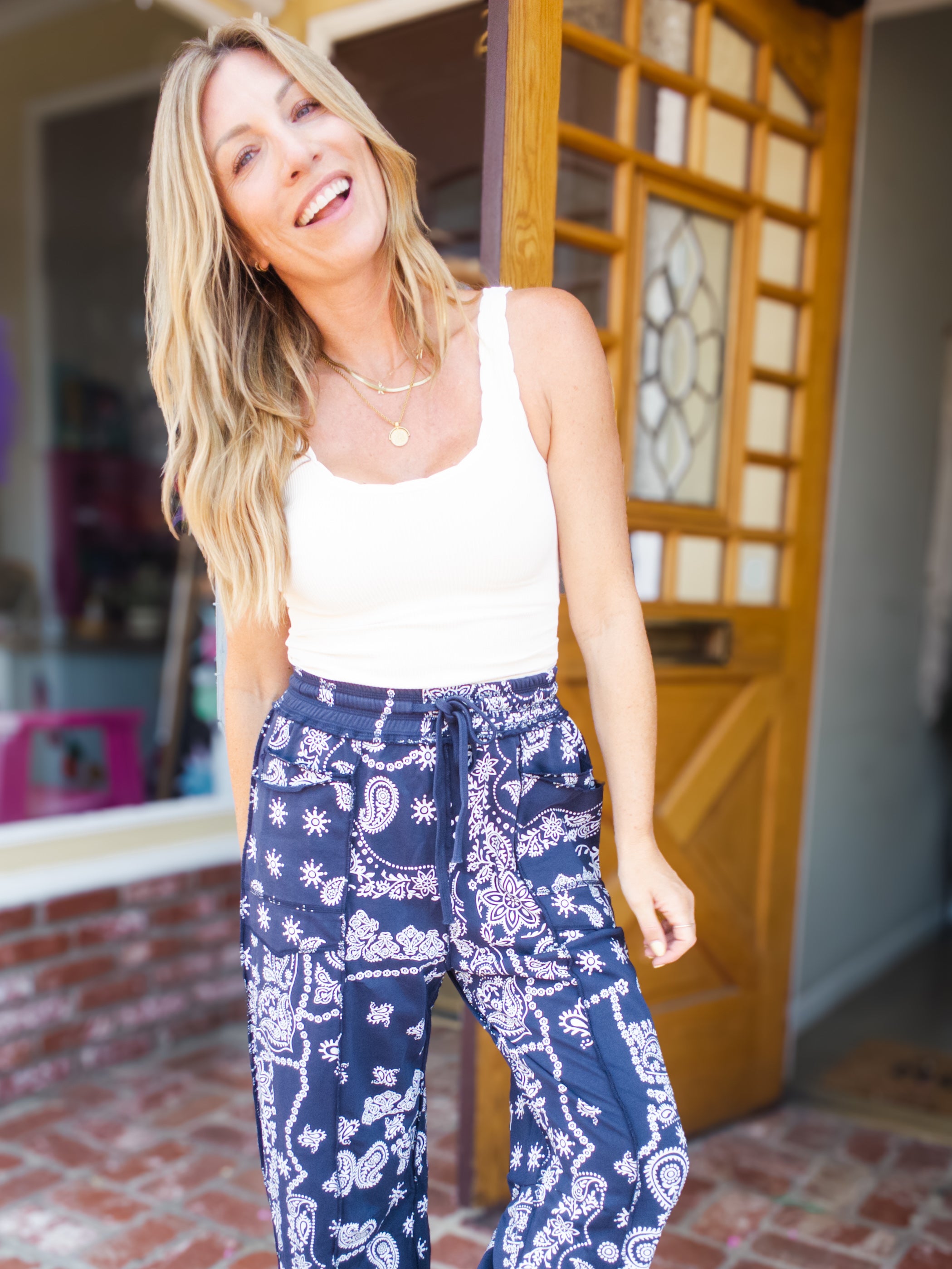 Bandit Knit Barrel Pants