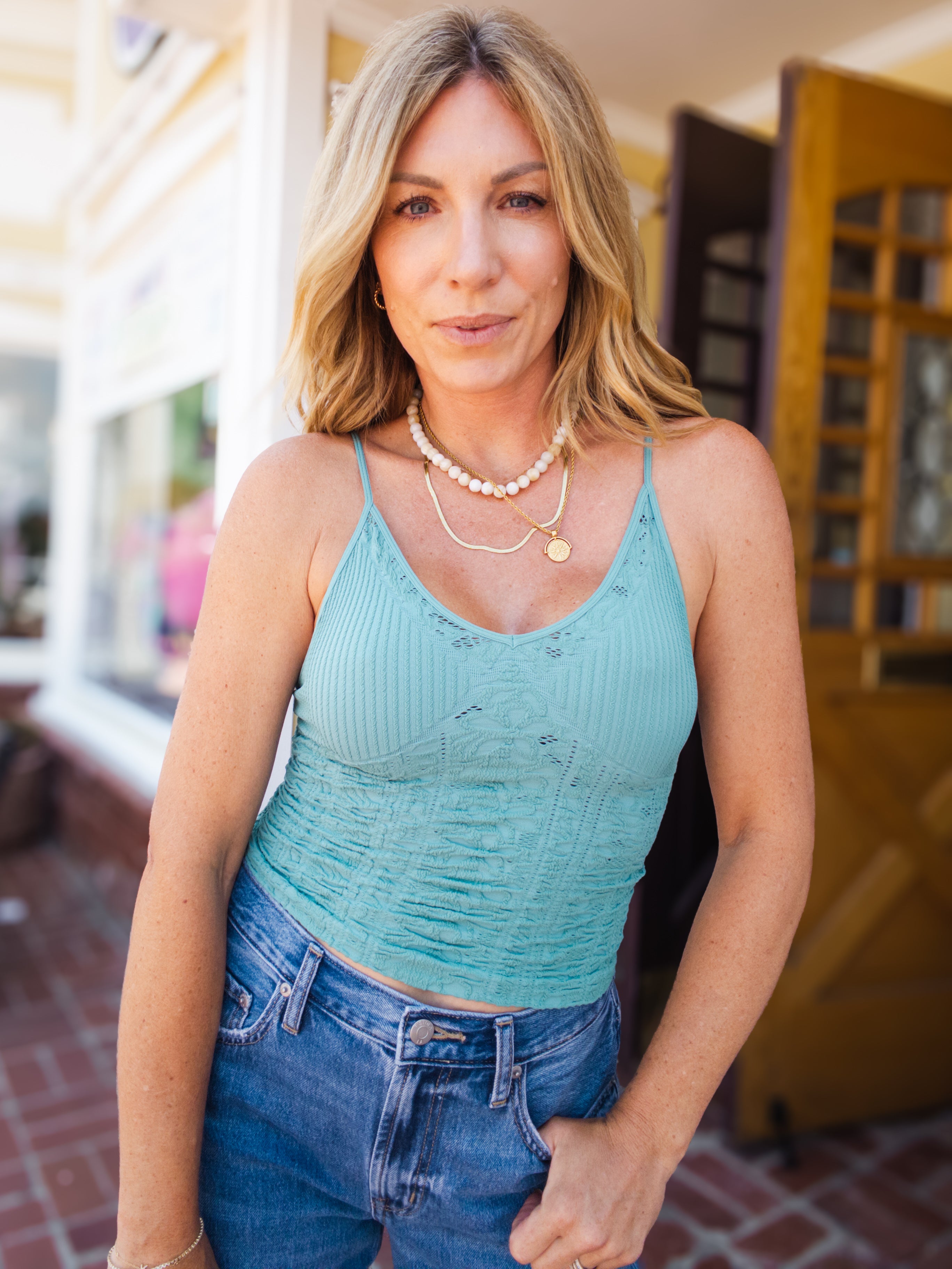 Enchanted Lace Tank Top