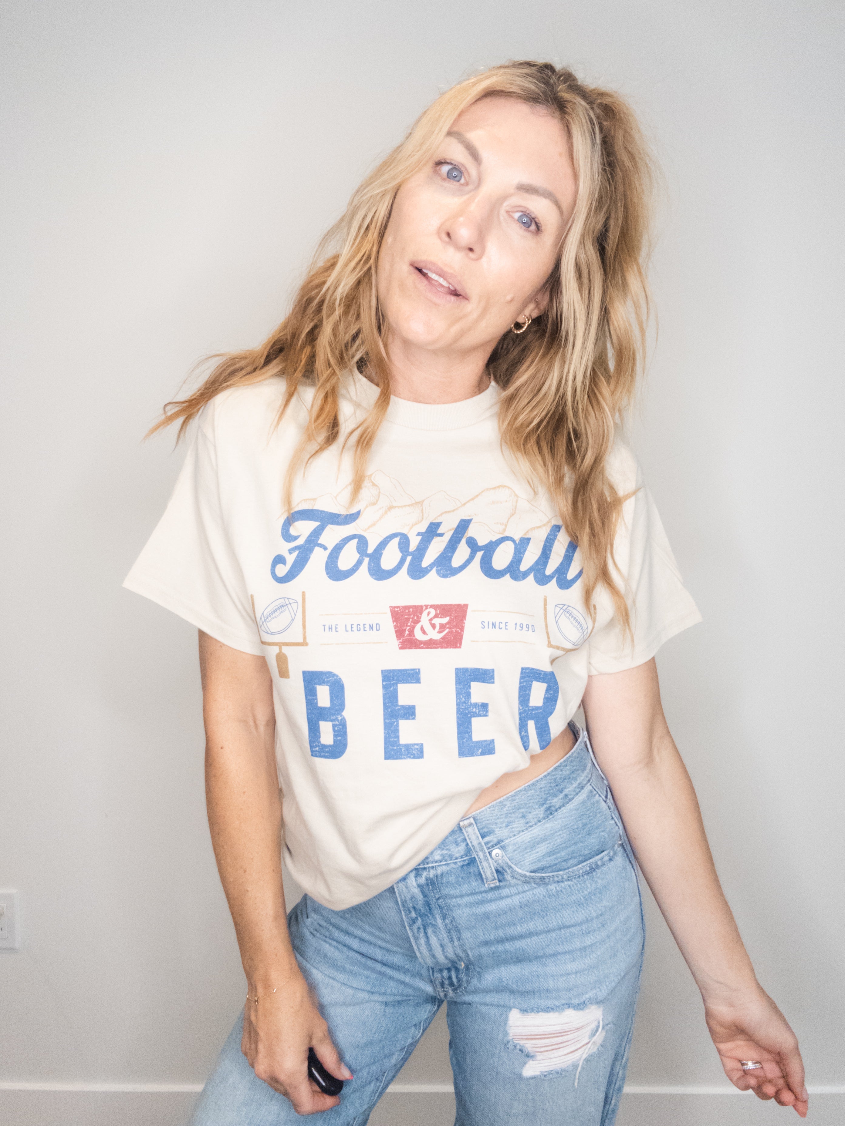 Football & Beer Tee